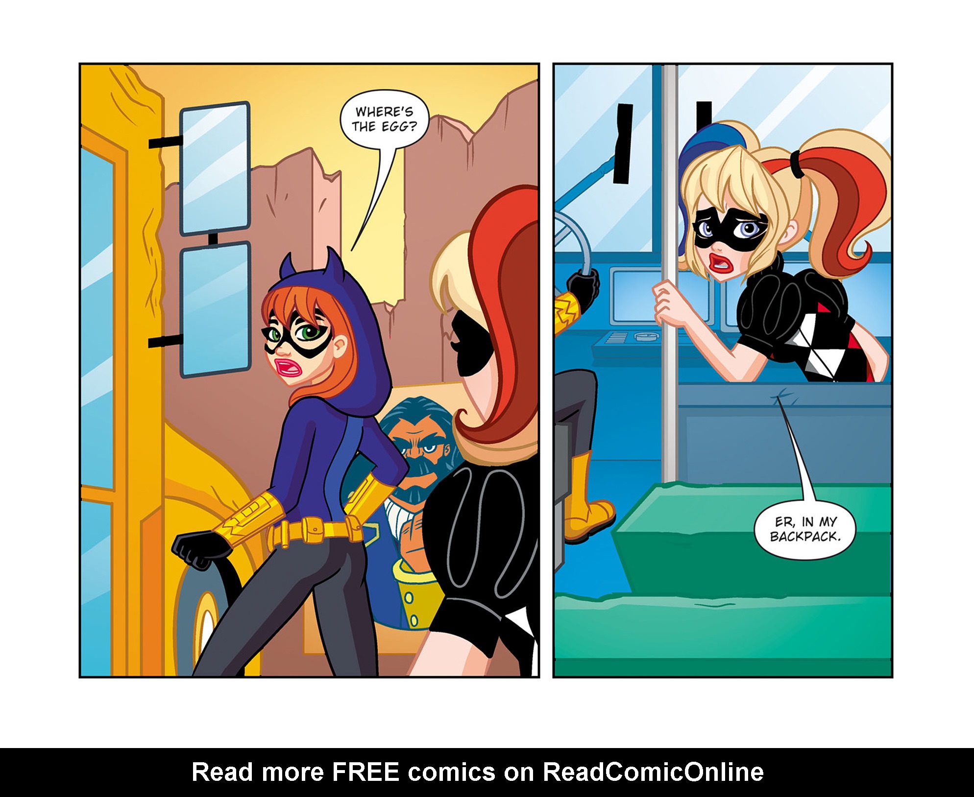 Read online DC Super Hero Girls: Past Times at Super Hero High comic -  Issue #7 - 22