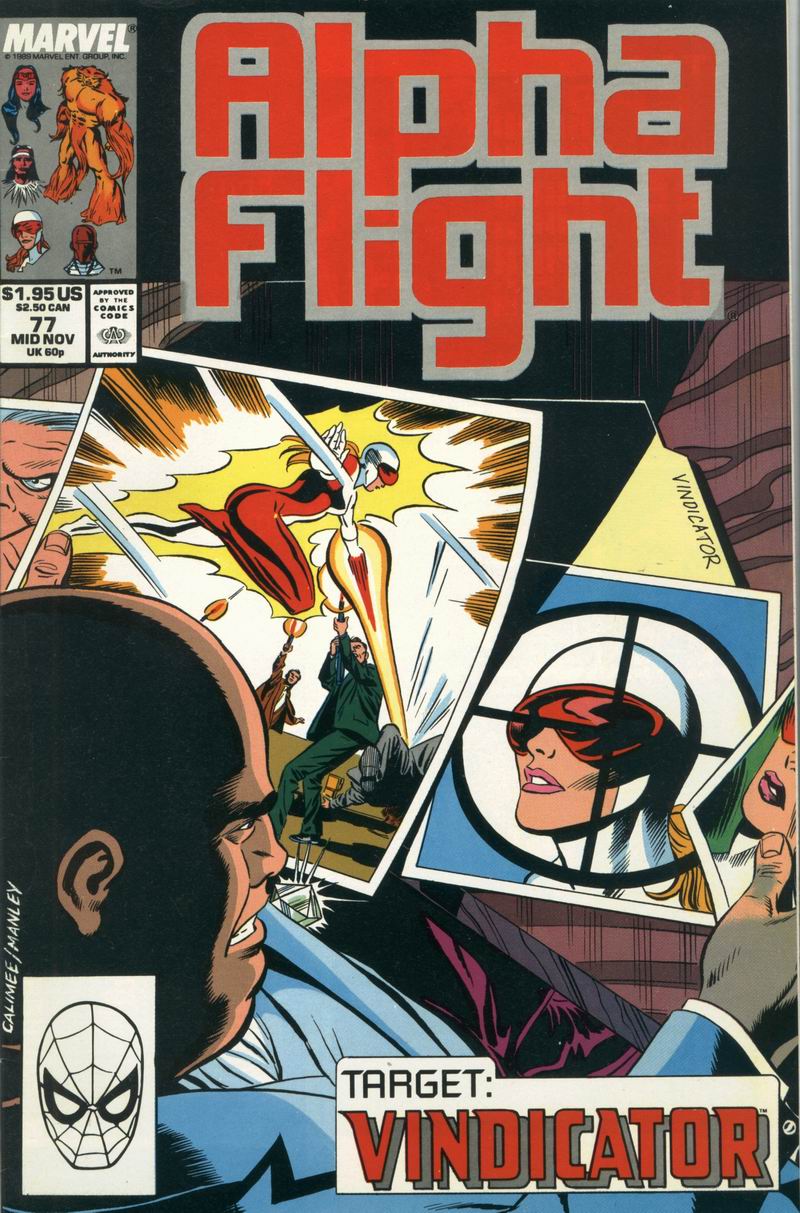 Read online Alpha Flight (1983) comic -  Issue #77 - 1