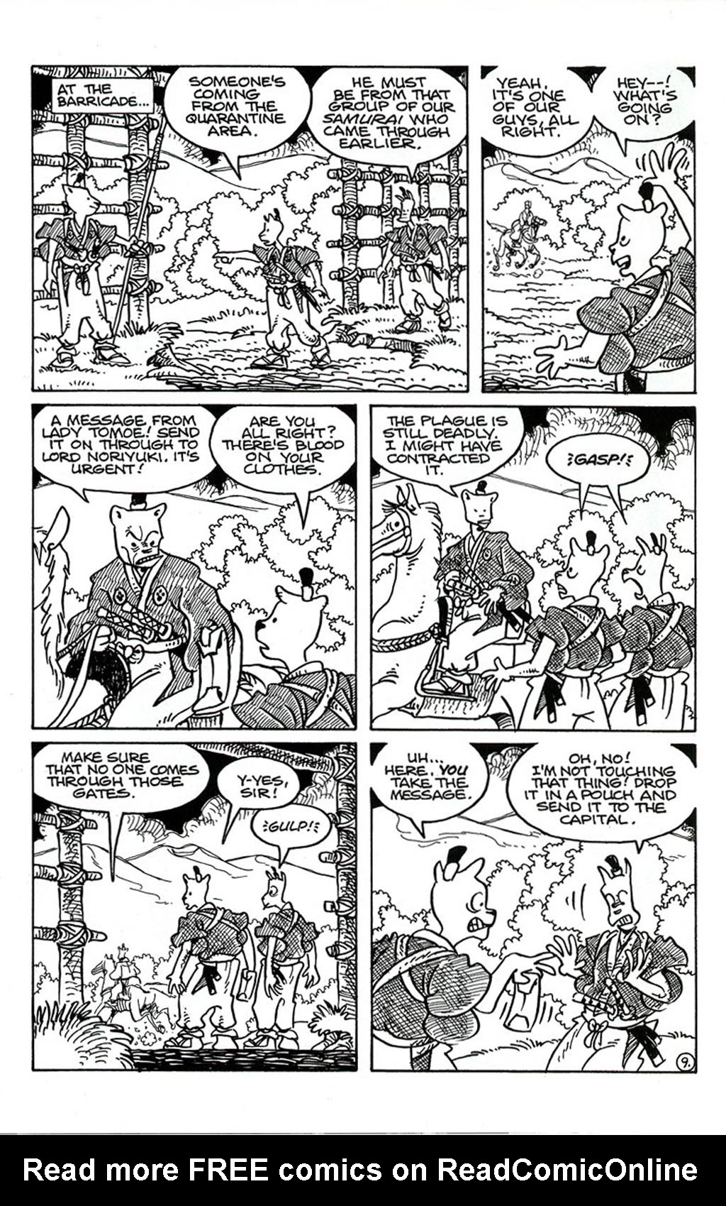 Read online Usagi Yojimbo (1996) comic -  Issue #86 - 12