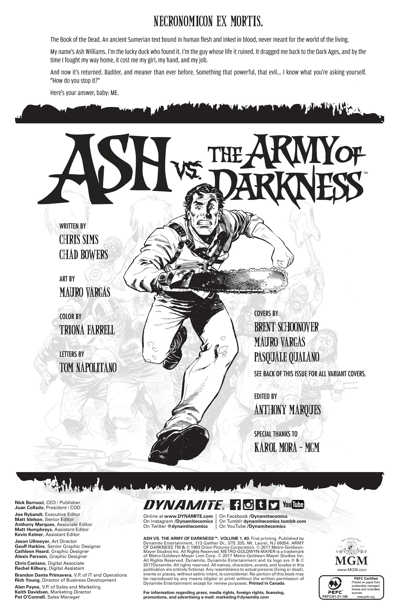 Read online Ash Vs. The Army of Darkness comic -  Issue #3 - 4