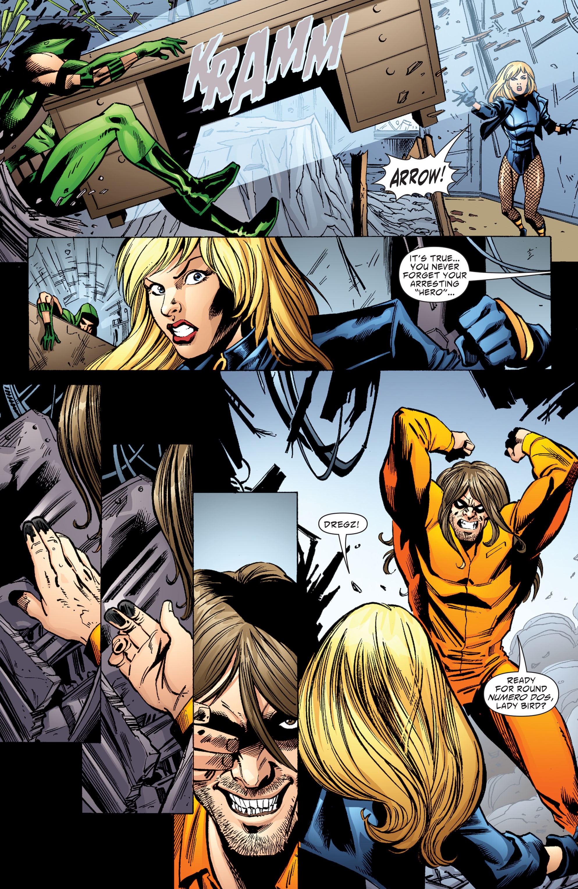 Read online Green Arrow/Black Canary comic -  Issue #17 - 10