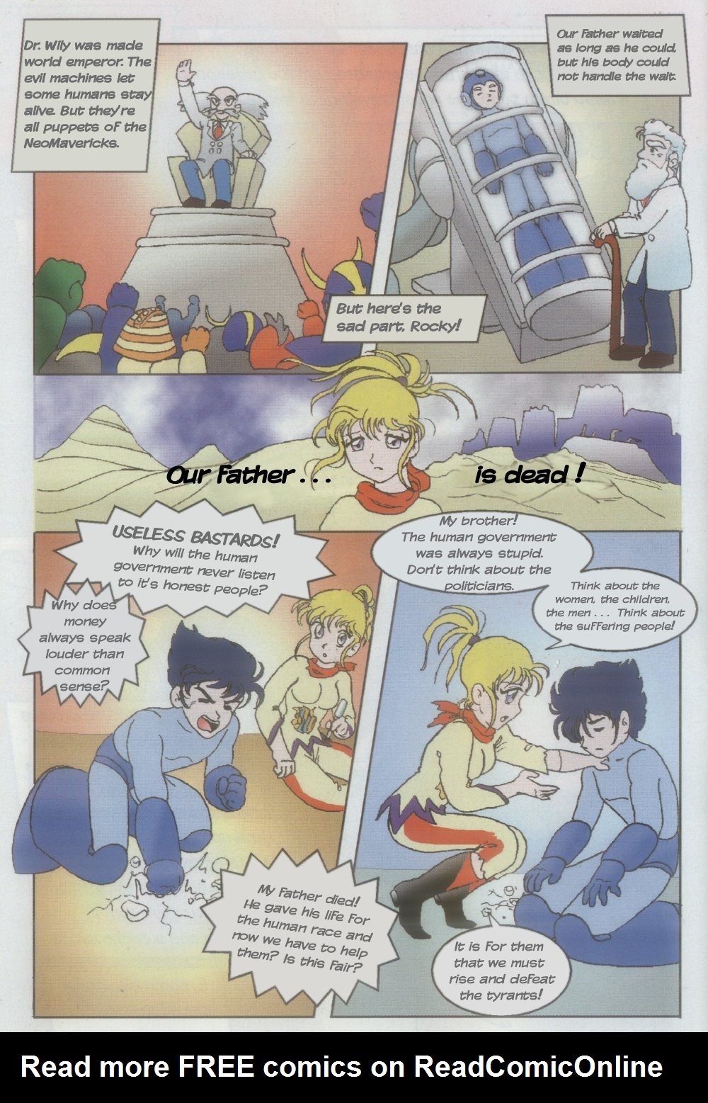 Read online Novas Aventuras de Megaman comic -  Issue #1 - 18