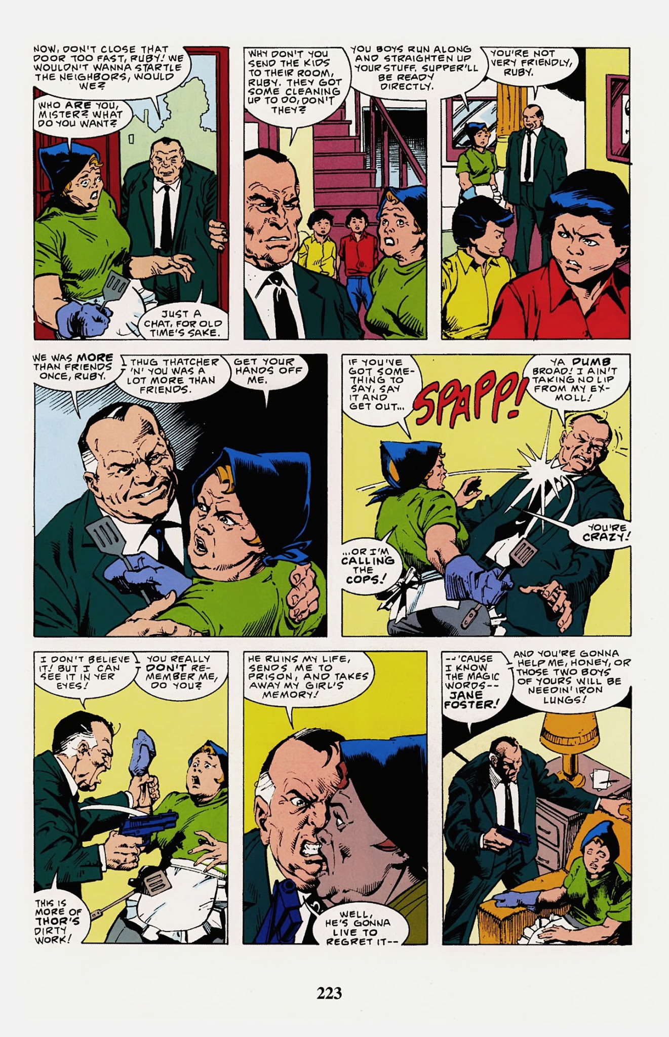 Read online Thor Visionaries: Walter Simonson comic -  Issue # TPB 3 - 225