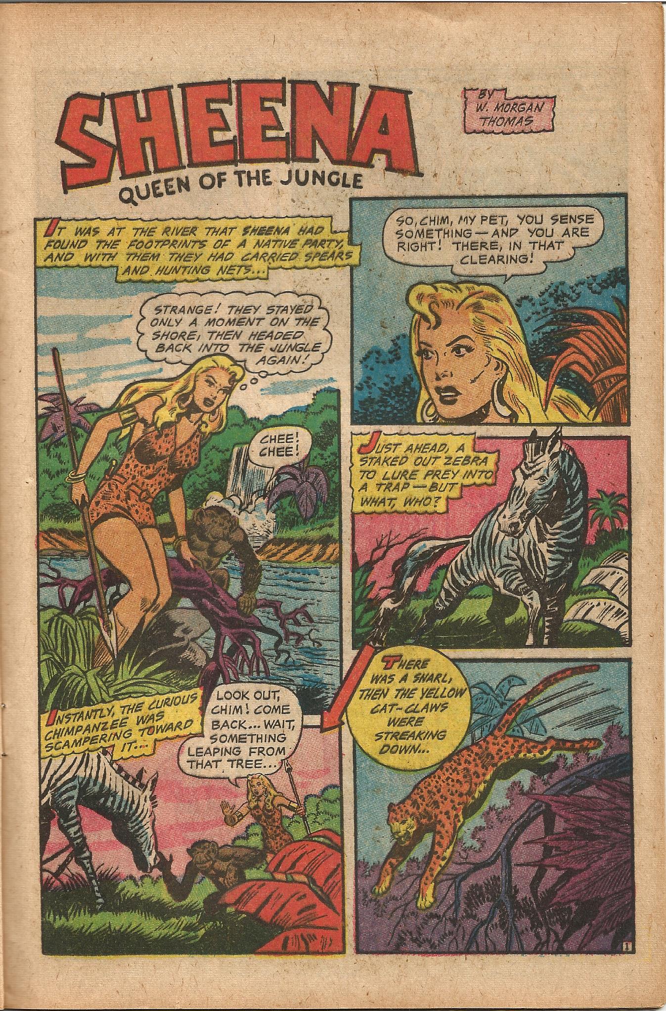 Read online Sheena, Queen of the Jungle (1958) comic -  Issue #9 - 13