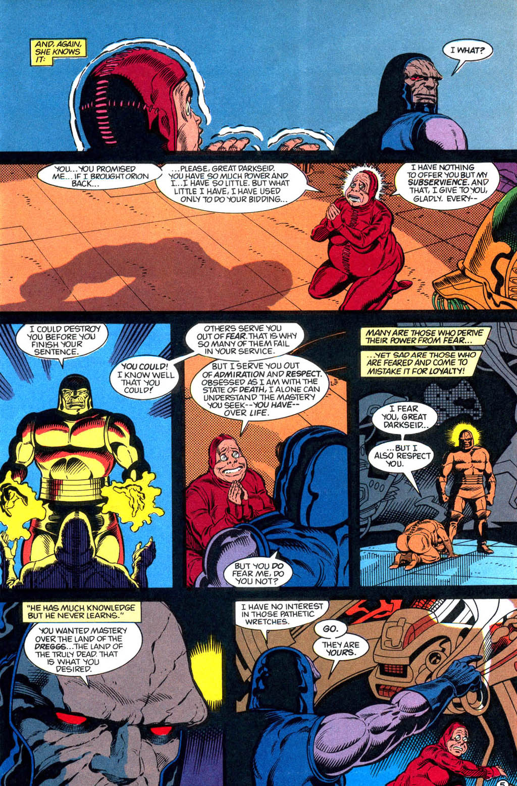 Read online The New Gods (1989) comic -  Issue #19 - 6
