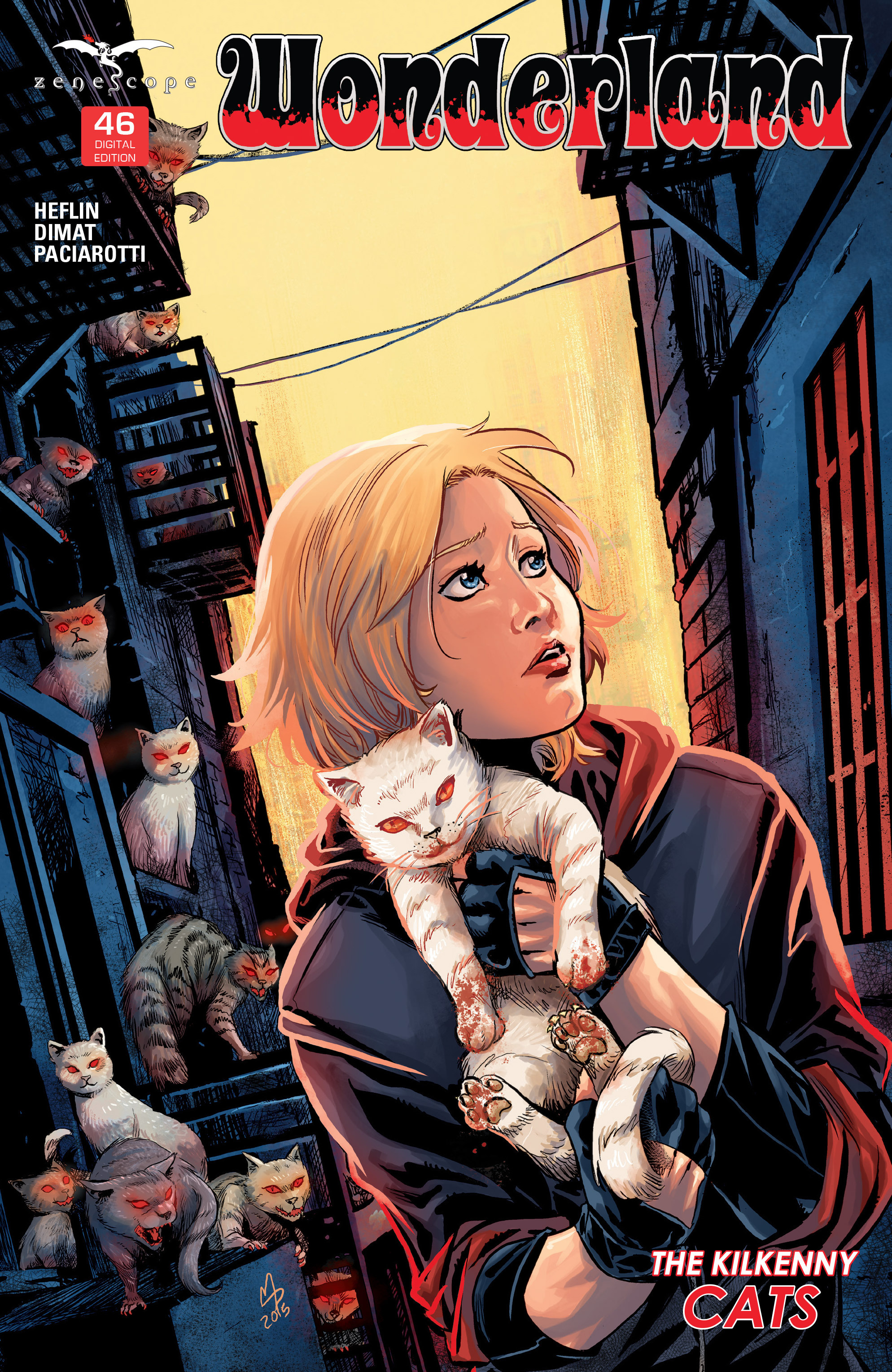 Read online Grimm Fairy Tales presents Wonderland comic -  Issue #46 - 1