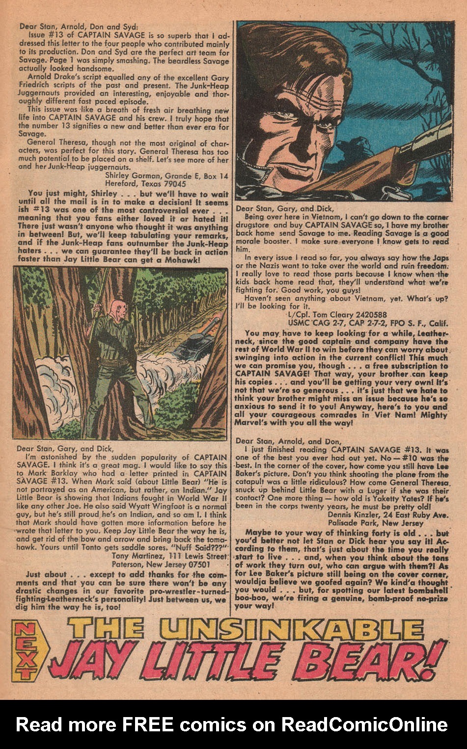 Read online Captain Savage and his Leatherneck Raiders comic -  Issue #16 - 33