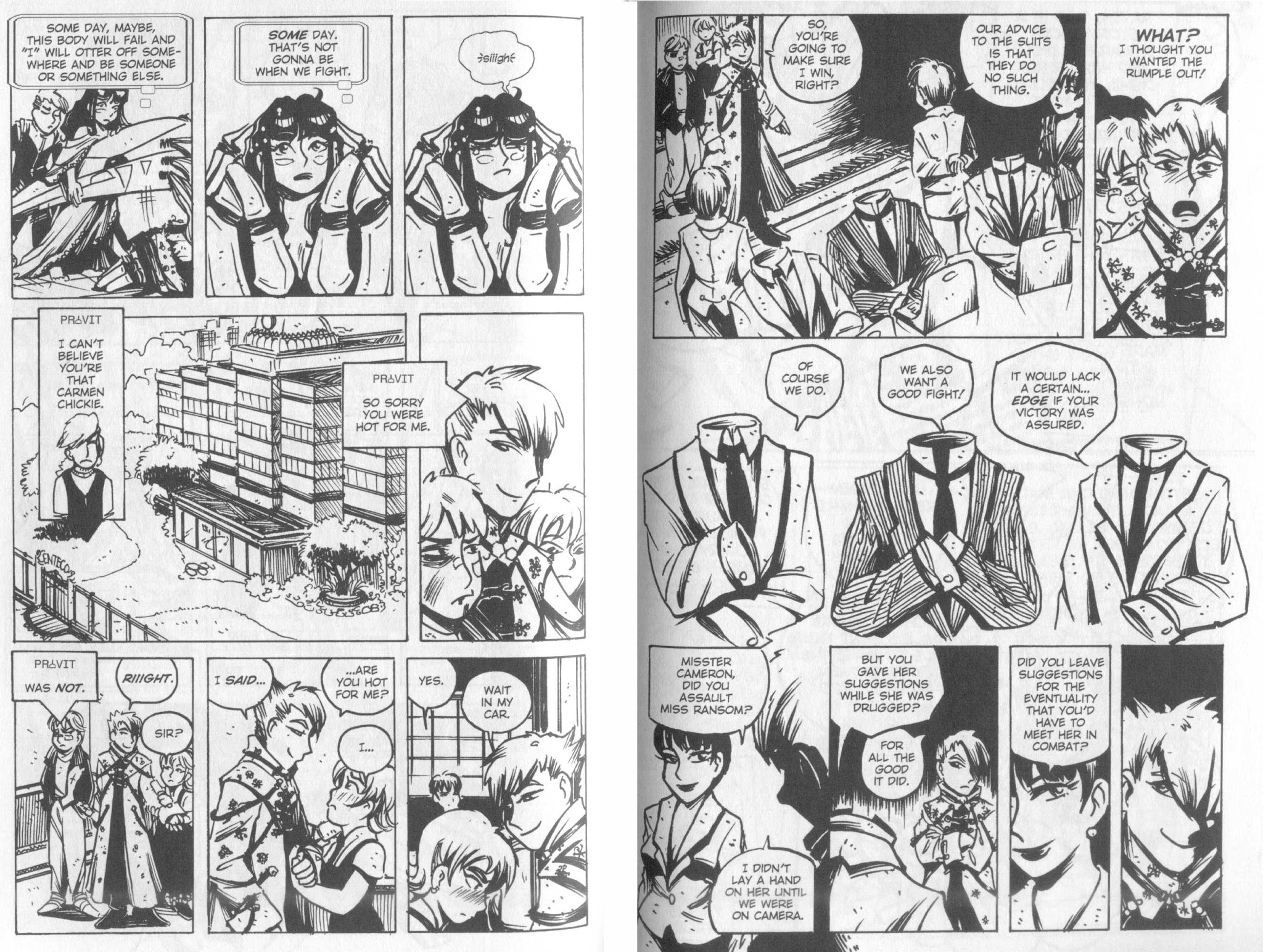 Read online Rumble Girls: Silky Warrior Tansie comic -  Issue #7 - 3