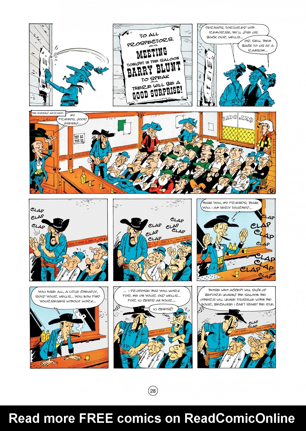 Read online A Lucky Luke Adventure comic -  Issue #5 - 30