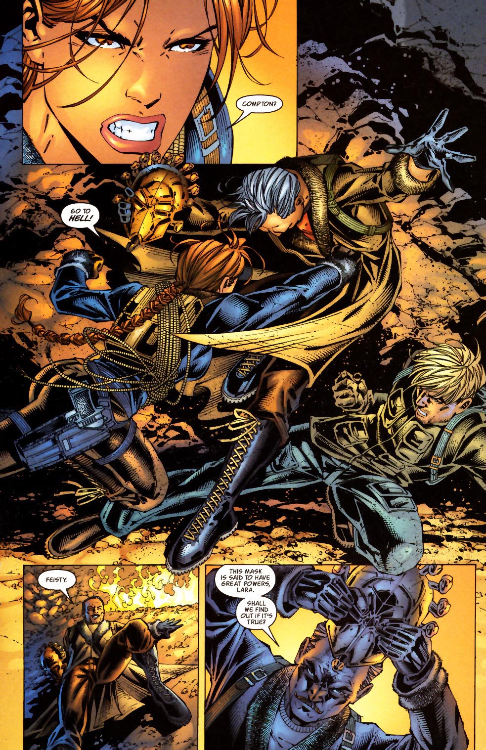 Read online Tomb Raider: The Series comic -  Issue #4 - 18