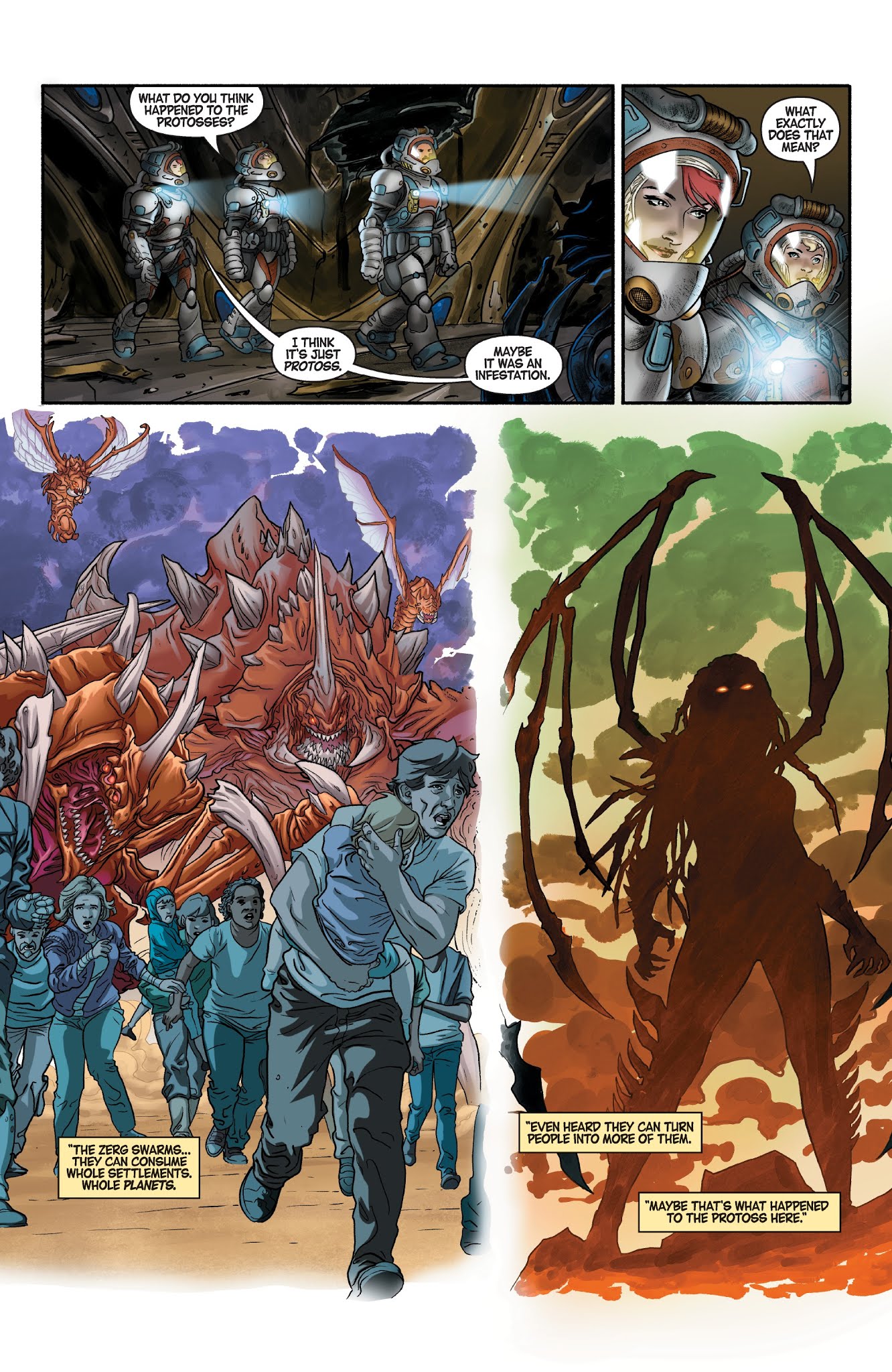 Read online StarCraft: Scavengers comic -  Issue #1 - 16