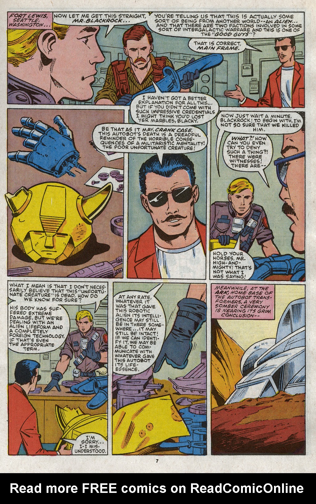 Read online G.I. Joe and The Transformers comic -  Issue #3 - 10