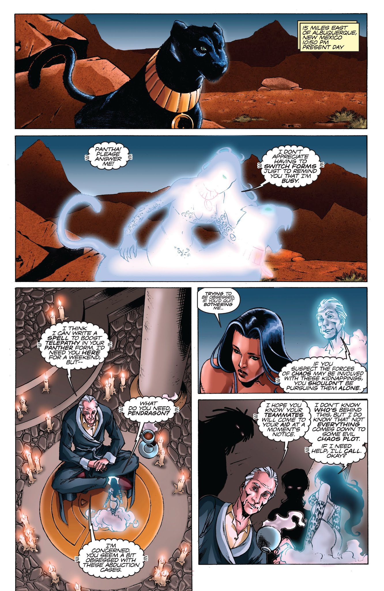 Read online Pantha comic -  Issue #1 - 6