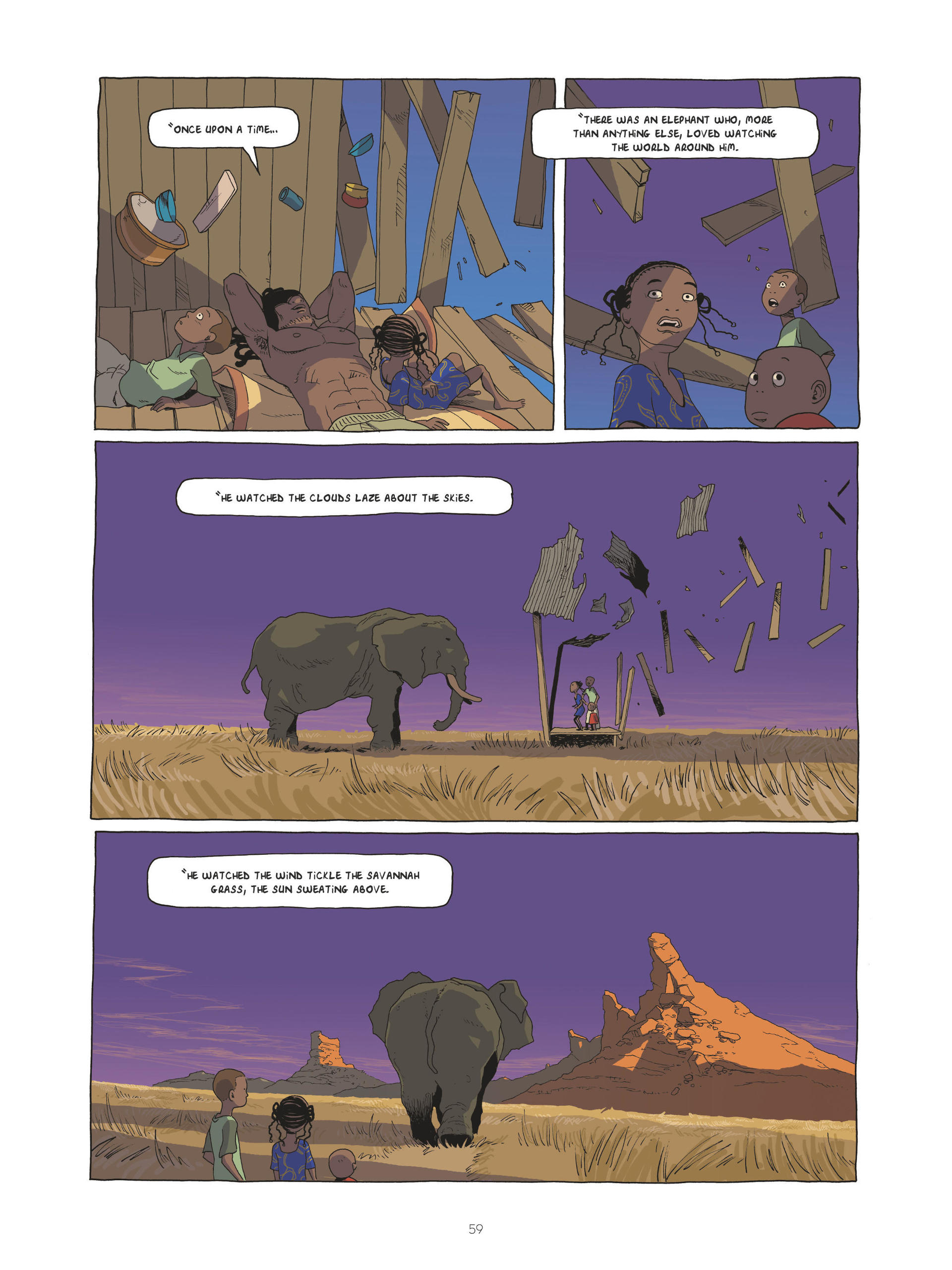 Read online Zidrou-Beuchot's African Trilogy comic -  Issue # TPB 1 - 59