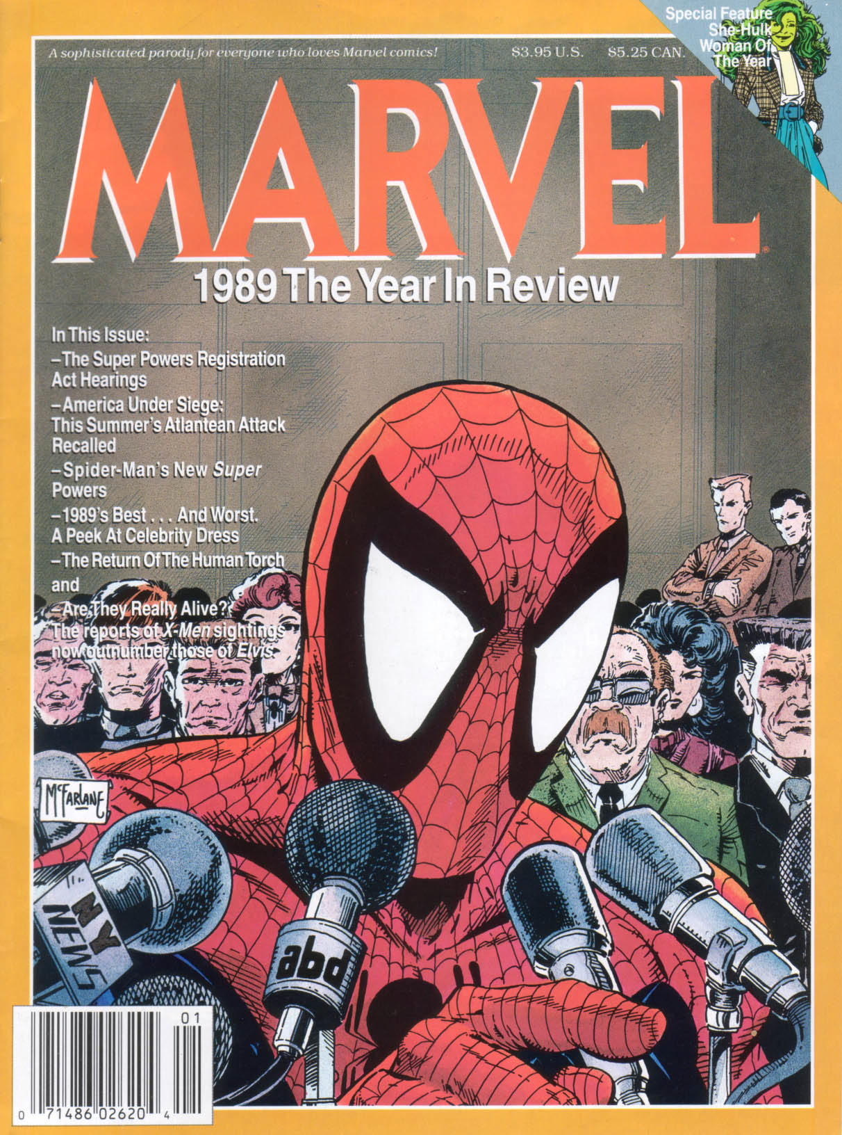 Read online Marvel: The Year-in-Review comic -  Issue #1 - 1