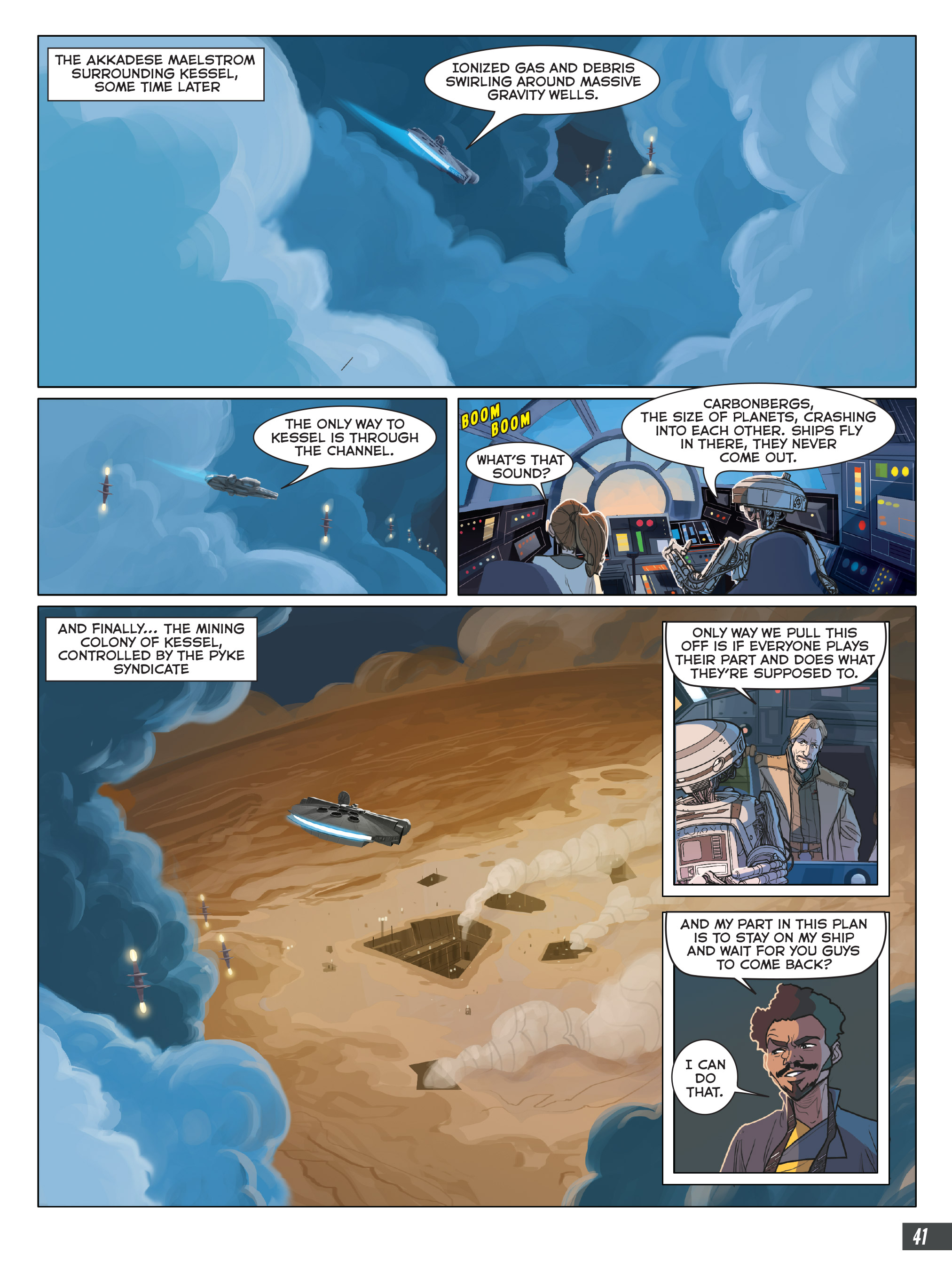 Read online Star Wars: Solo Graphic Novel Adaptation comic -  Issue # TPB - 40