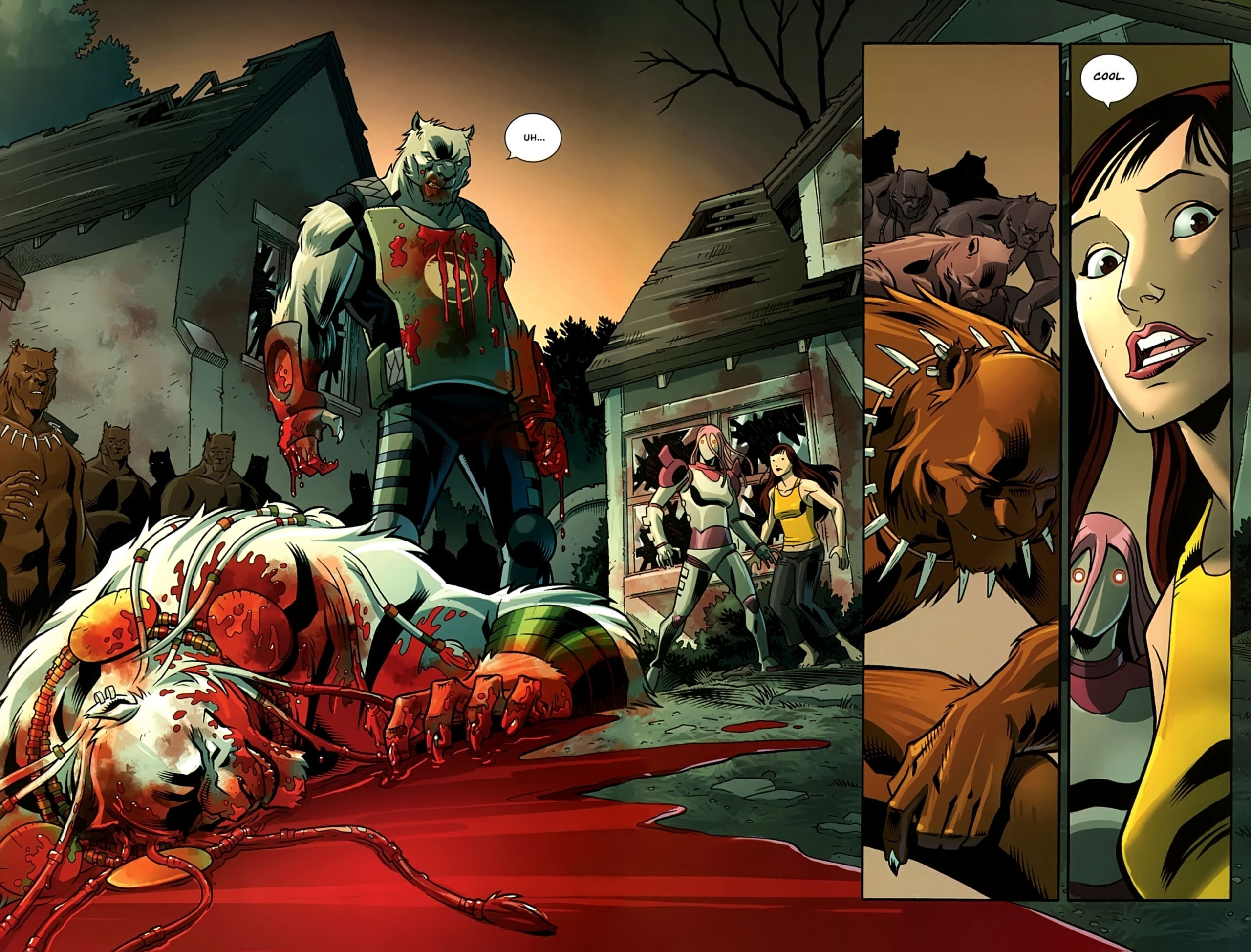 Read online The Astounding Wolf-Man comic -  Issue #25 - 16