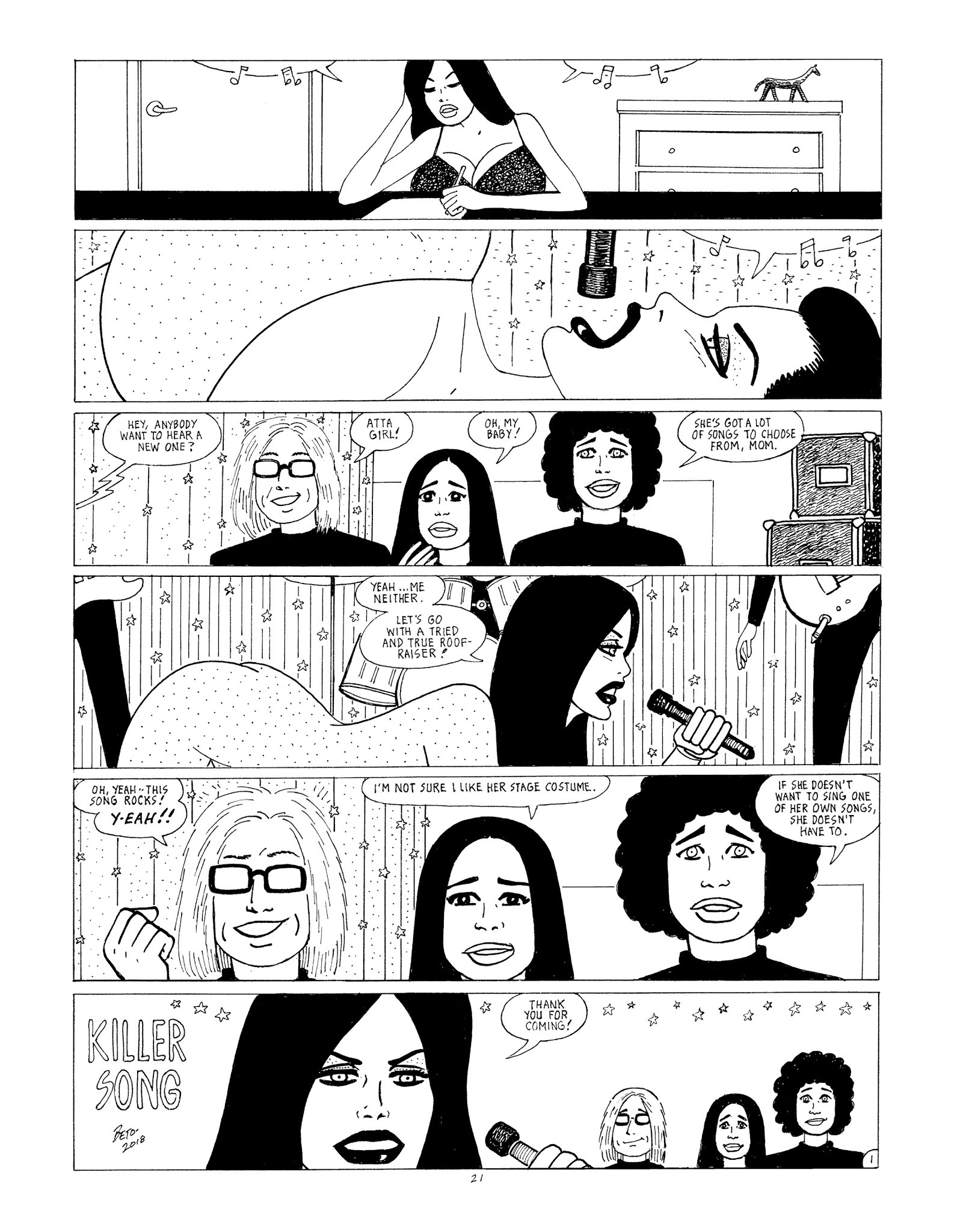 Read online Love and Rockets (2016) comic -  Issue #6 - 23
