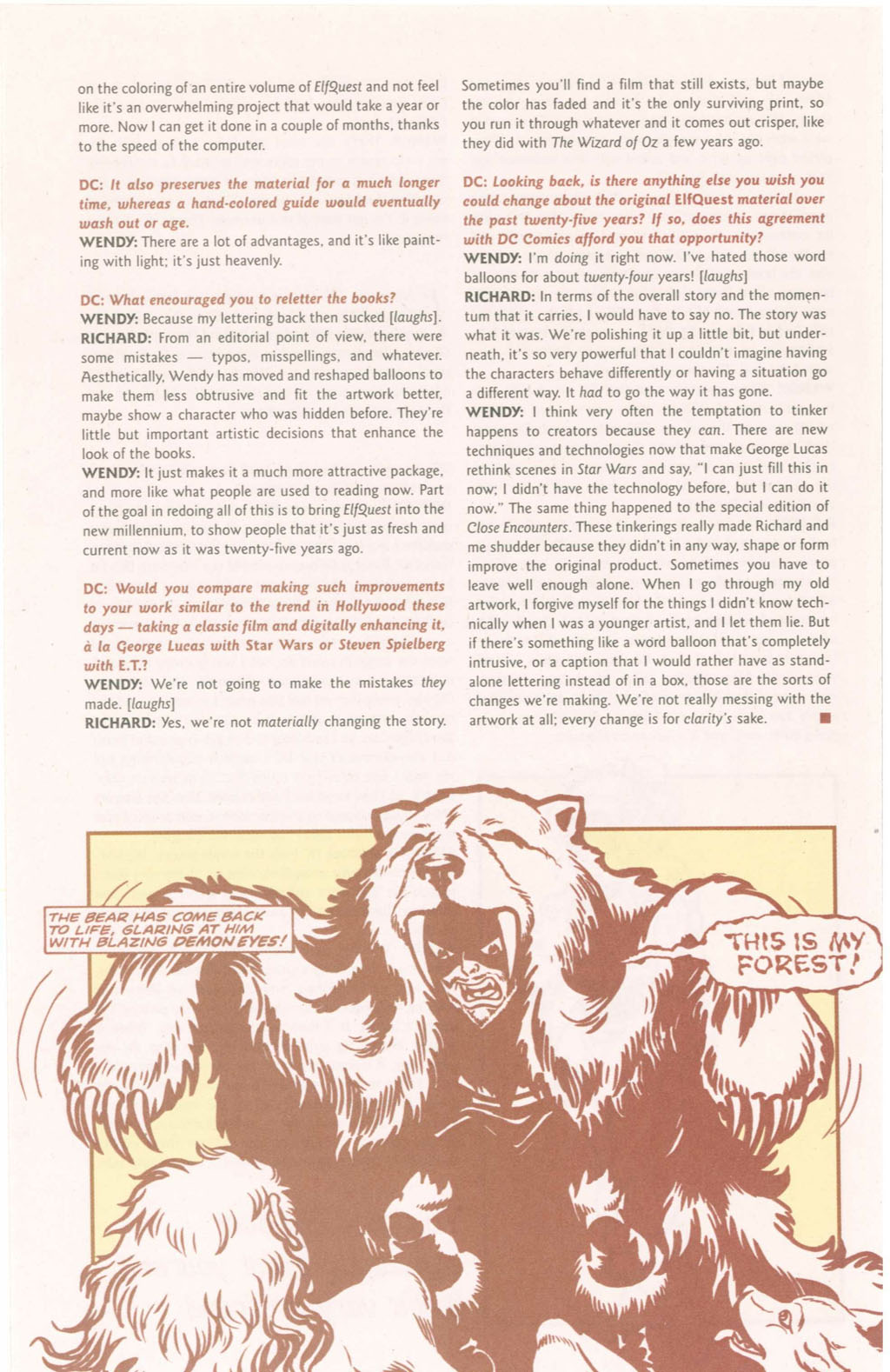 Read online Elfquest 25th Anniversary Special comic -  Issue # Full - 35