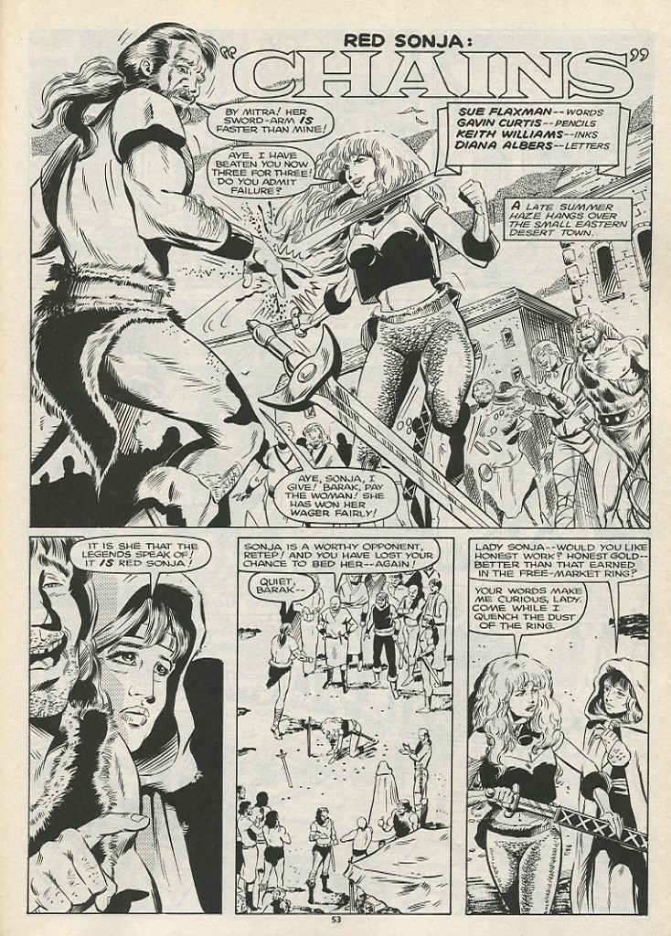 Read online The Savage Sword Of Conan comic -  Issue #178 - 55