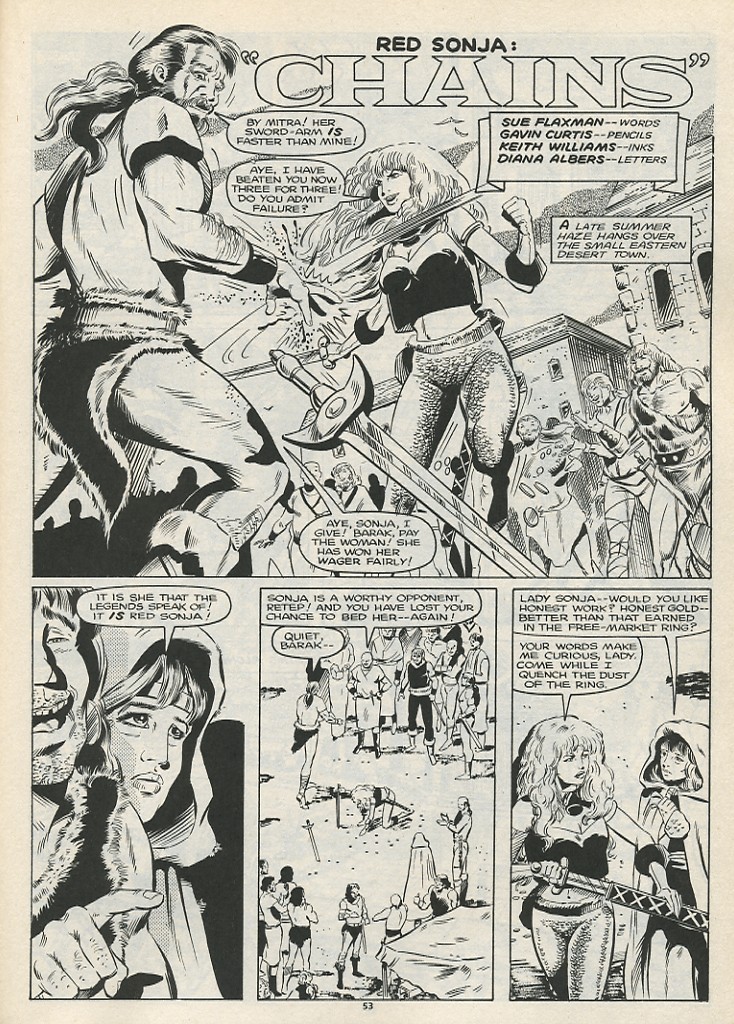 The Savage Sword Of Conan issue 178 - Page 55