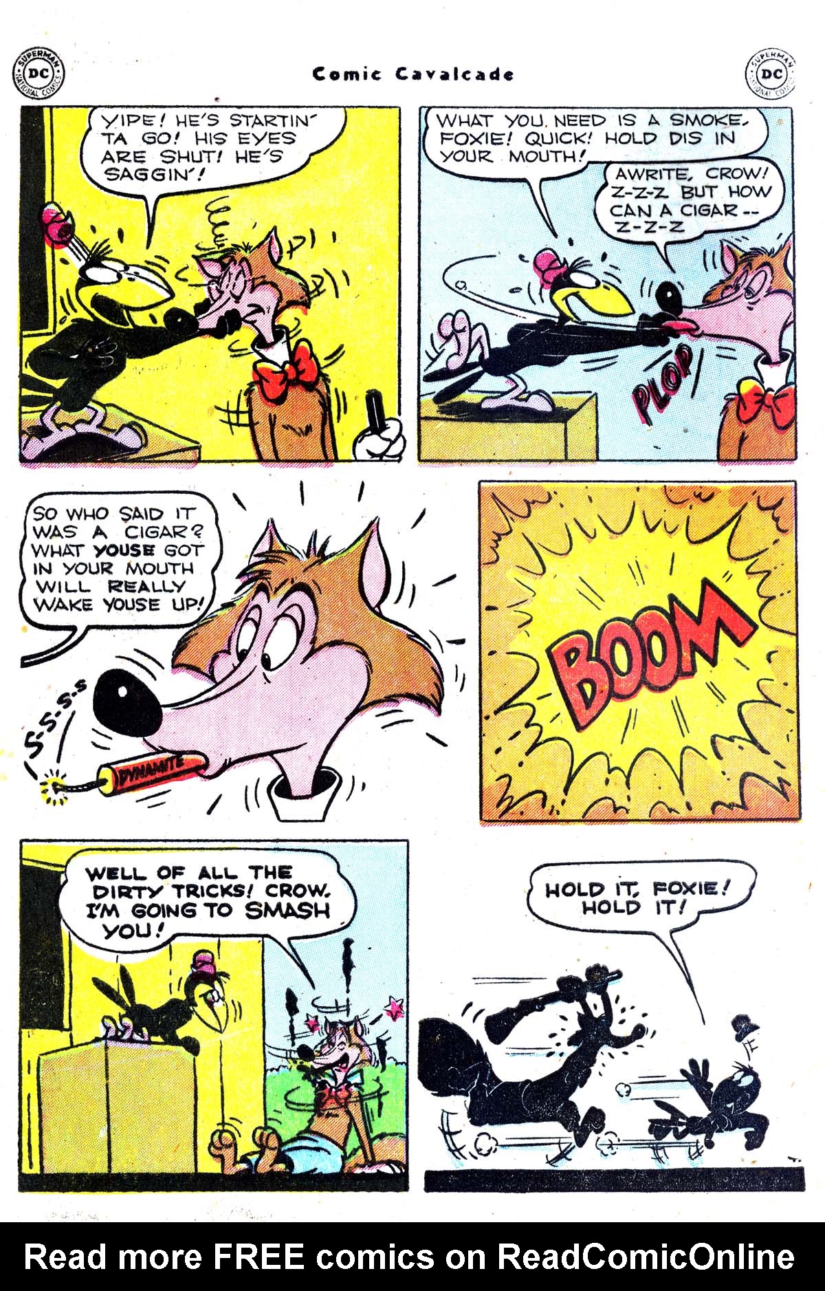 Read online Comic Cavalcade comic -  Issue #48 - 6