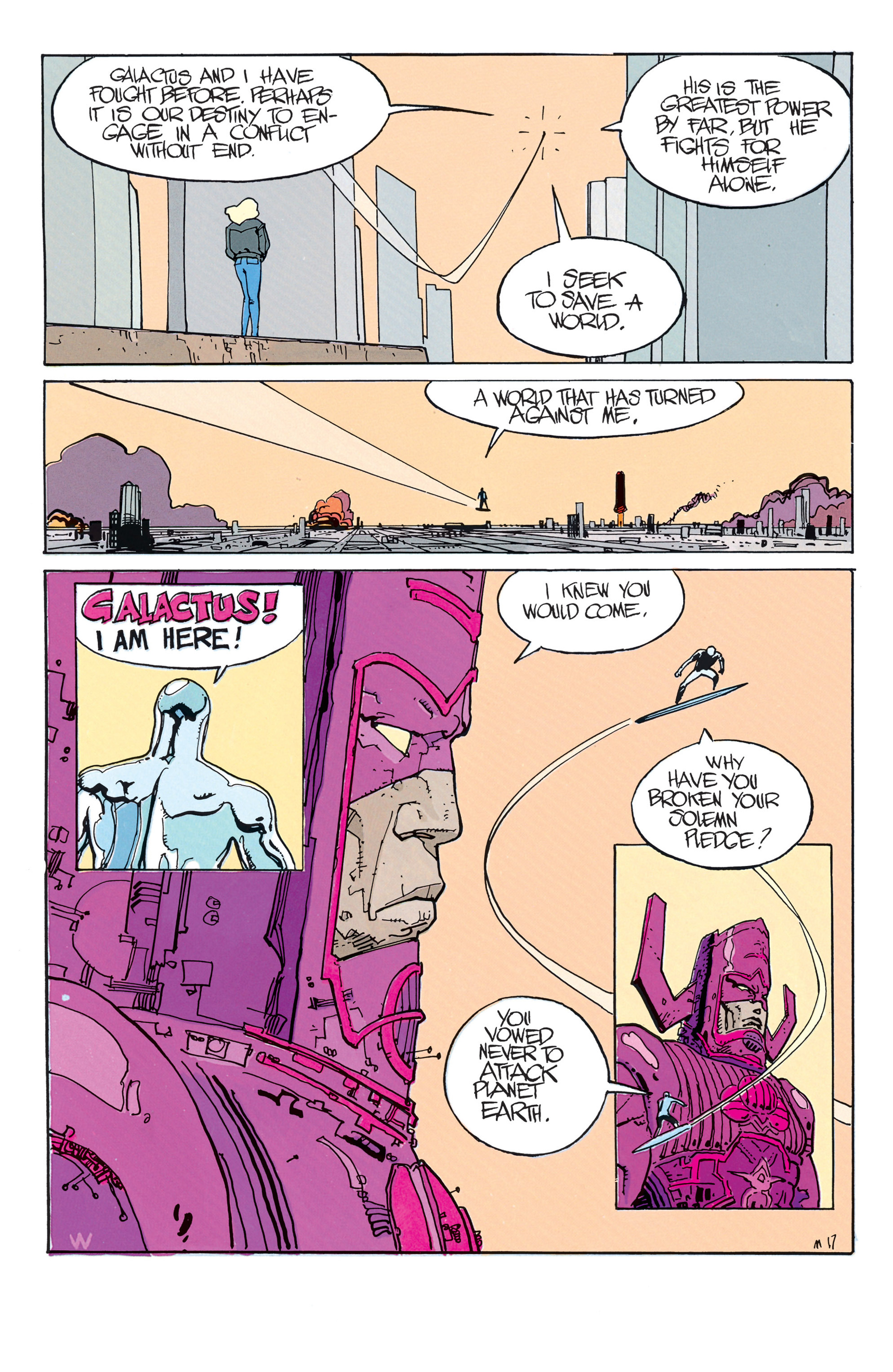 Read online Silver Surfer (1988) comic -  Issue #2 - 3