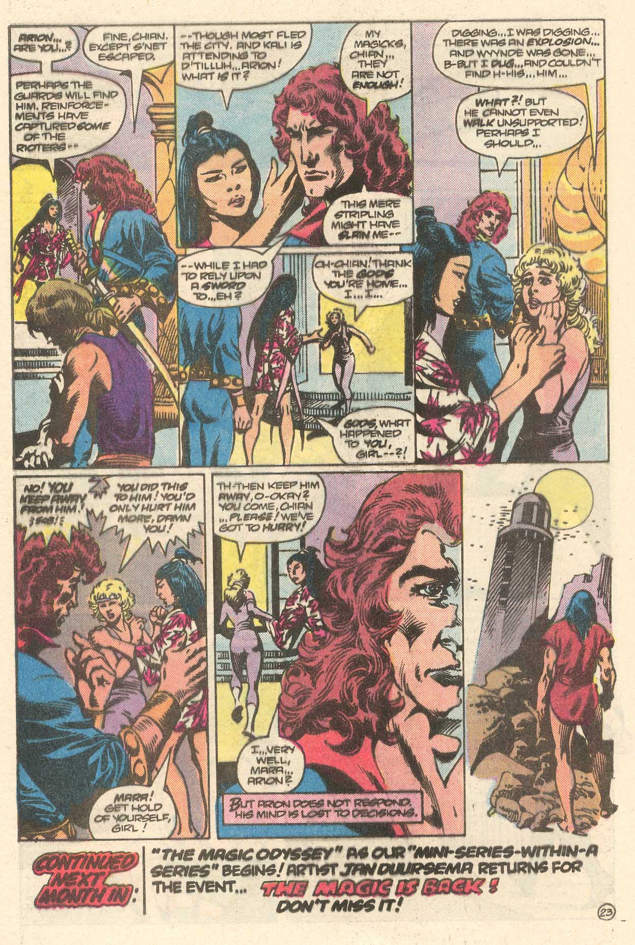 Read online Arion, Lord of Atlantis comic -  Issue #29 - 24