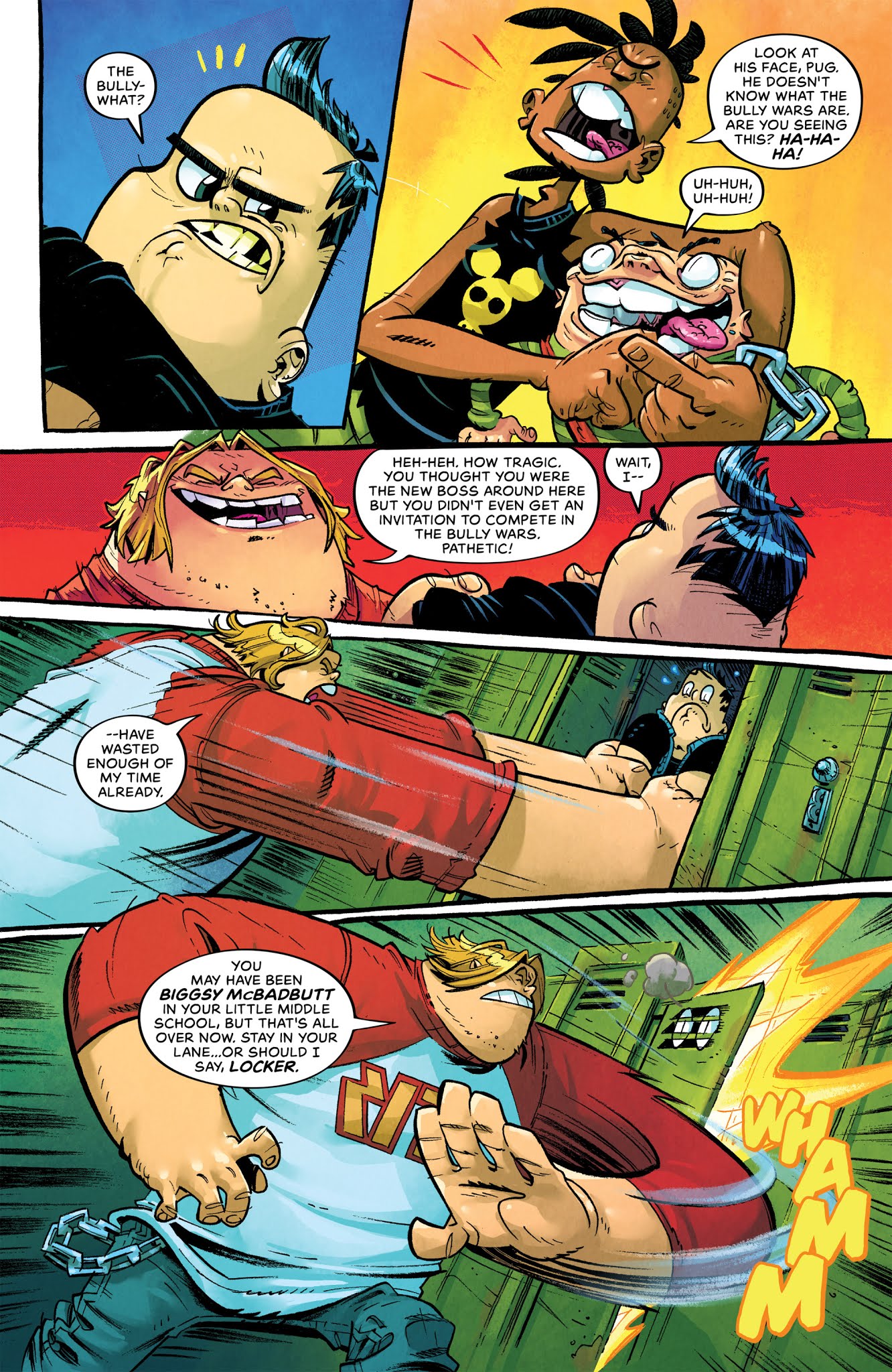 Read online Bully Wars comic -  Issue #1 - 18