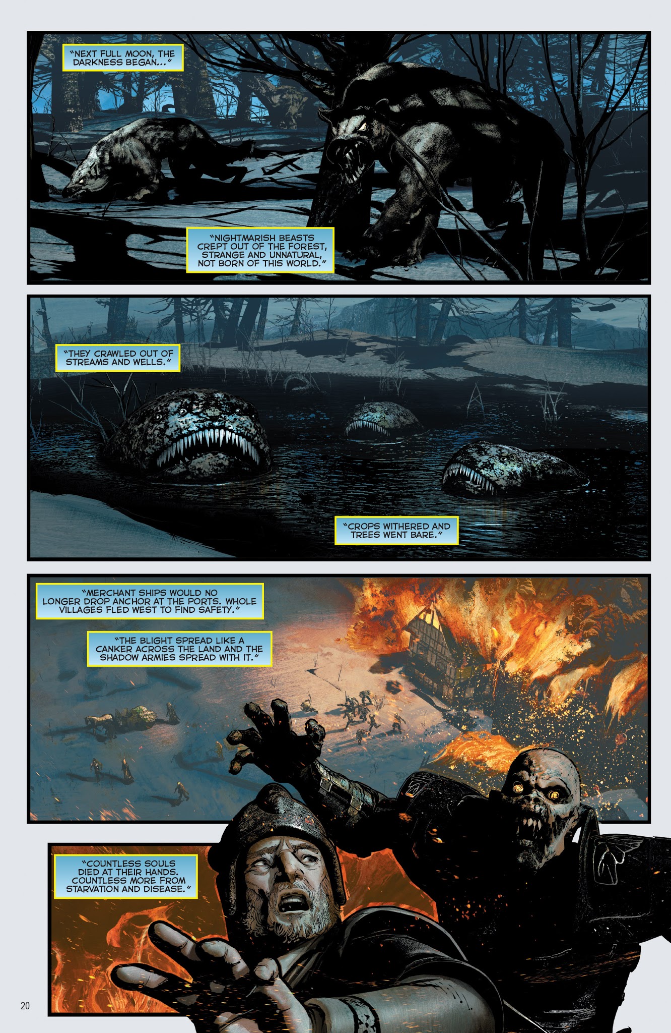 Read online Medieval Spawn and Witchblade comic -  Issue #1 - 22