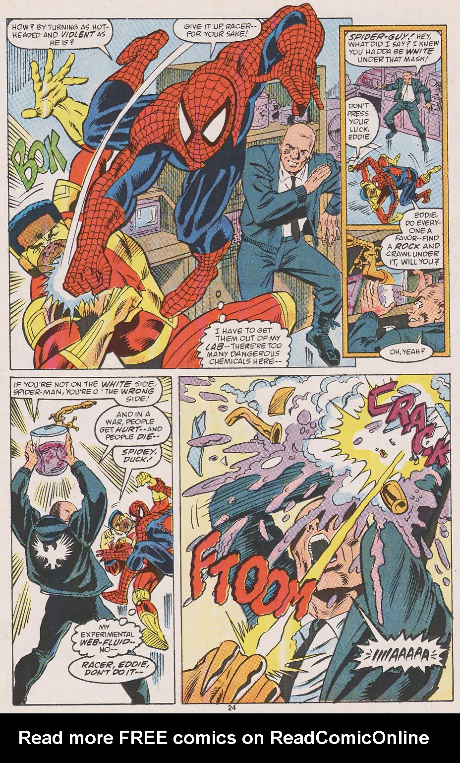 Read online Web of Spider-Man (1985) comic -  Issue #56 - 19