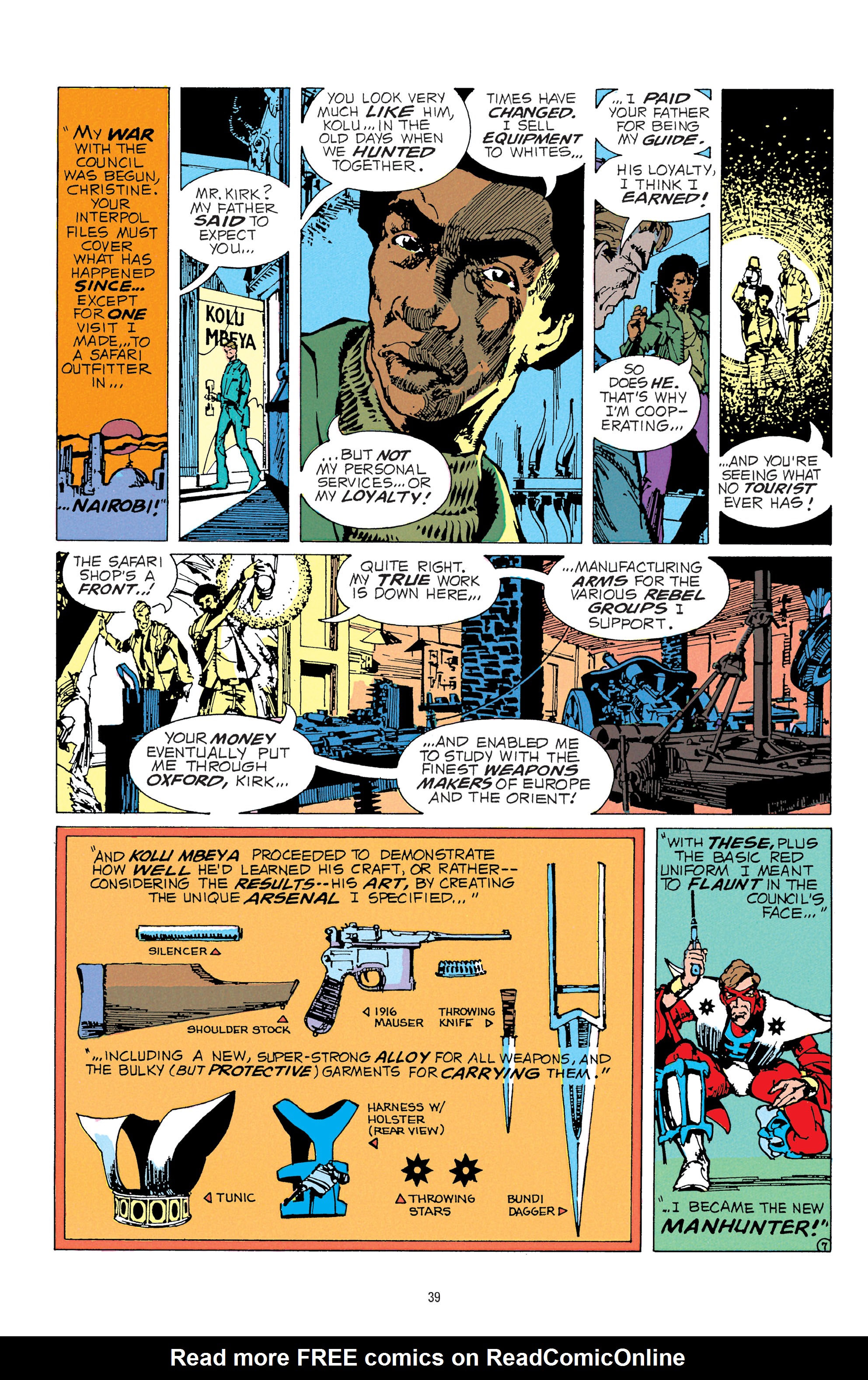 Read online Manhunter by Archie Goodwin and Walter Simonson Deluxe Edition comic -  Issue # TPB - 39