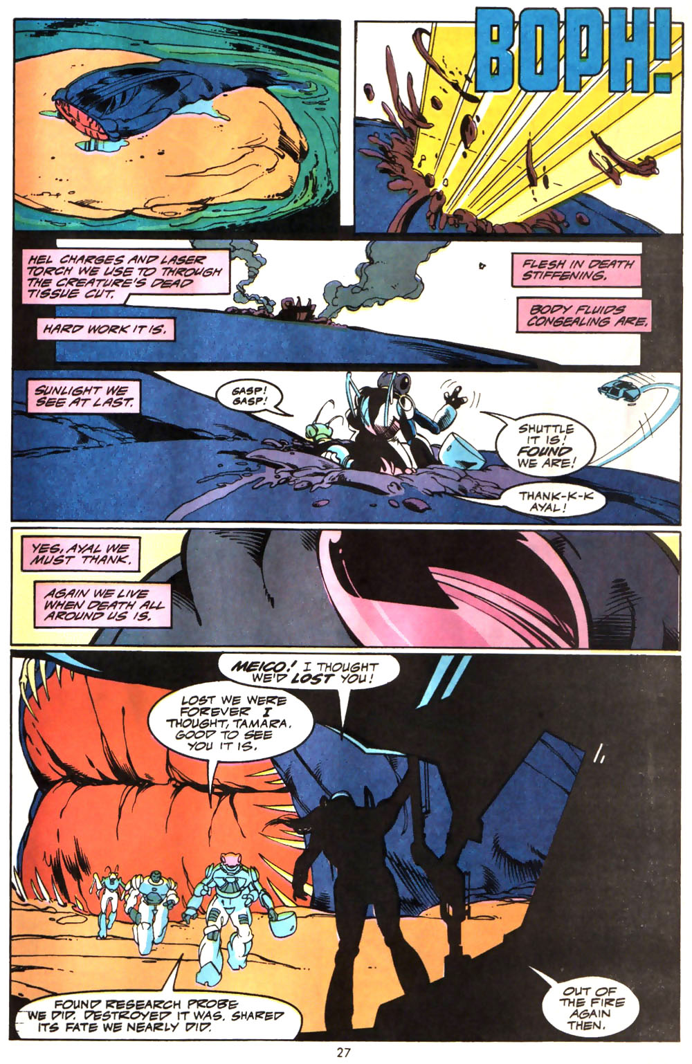 Read online Alien Legion (1987) comic -  Issue #13 - 30
