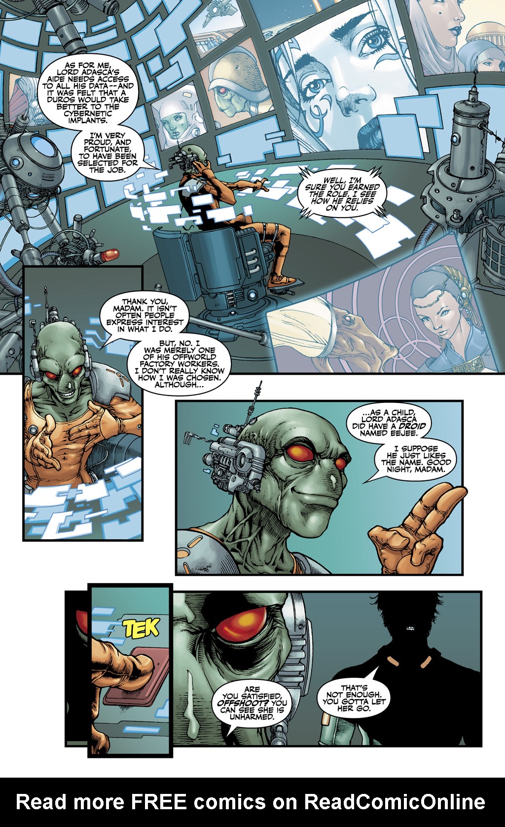 Read online Star Wars: Knights Of The Old Republic comic -  Issue #17 - 21