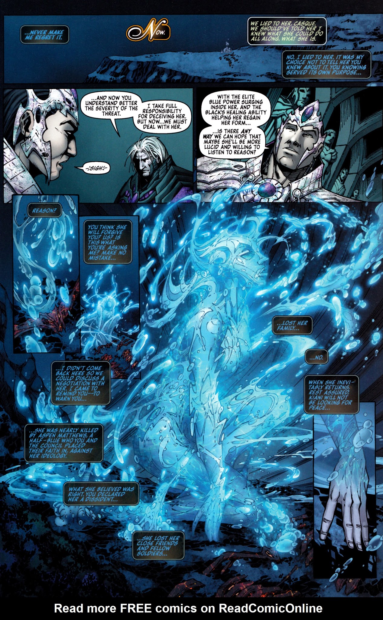 Read online Michael Turner's Fathom: Kiani comic -  Issue #0 - 14