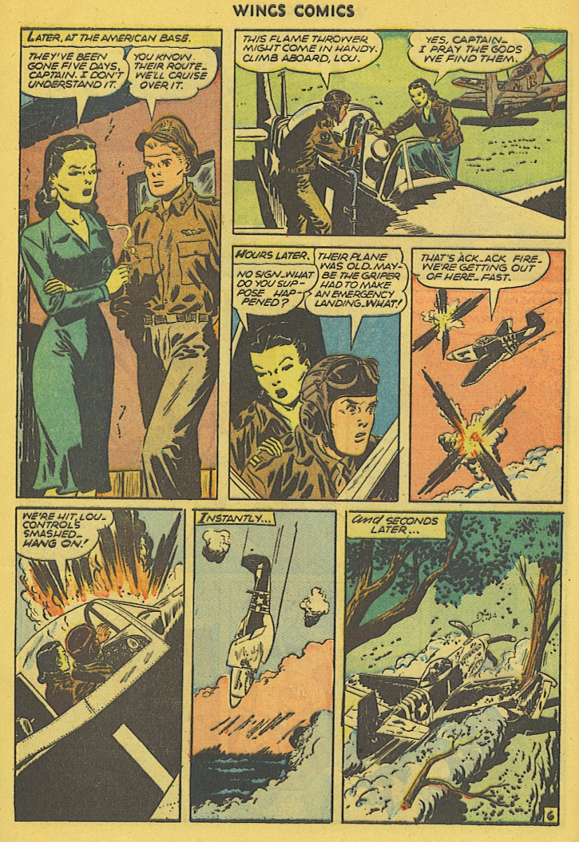 Read online Wings Comics comic -  Issue #67 - 8