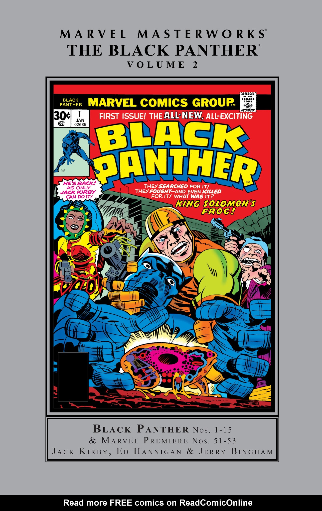 Read online Marvel Masterworks: The Black Panther comic -  Issue # TPB 2 - 1