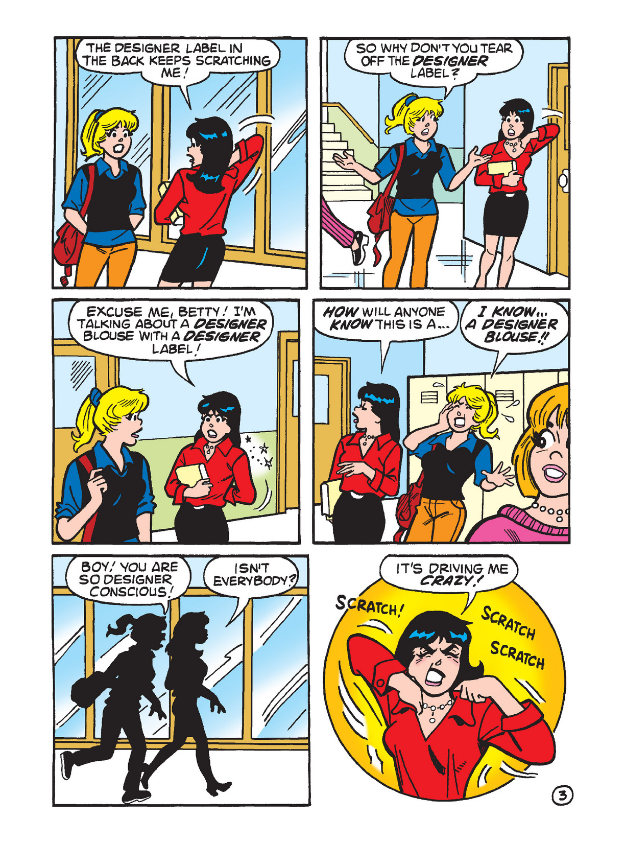 Read online Betty and Veronica Double Digest comic -  Issue #223 - 200
