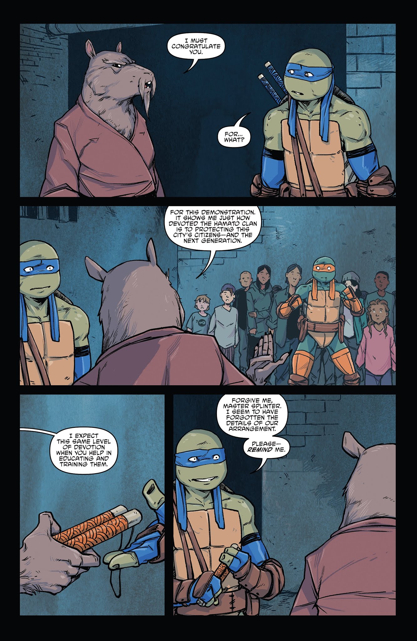 Read online Teenage Mutant Ninja Turtles: Macro-Series comic -  Issue #2 - 35