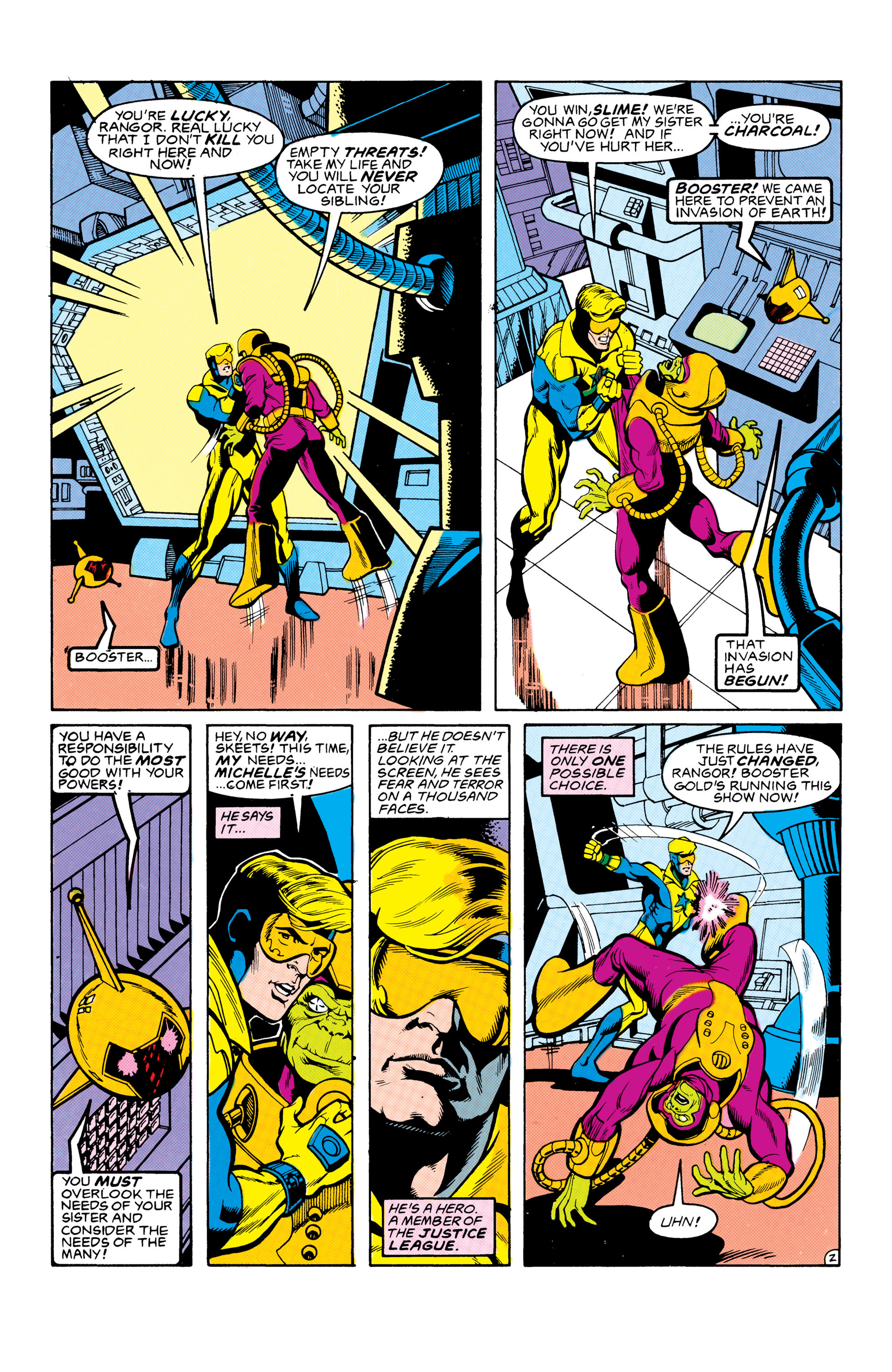 Read online Booster Gold (1986) comic -  Issue #22 - 3