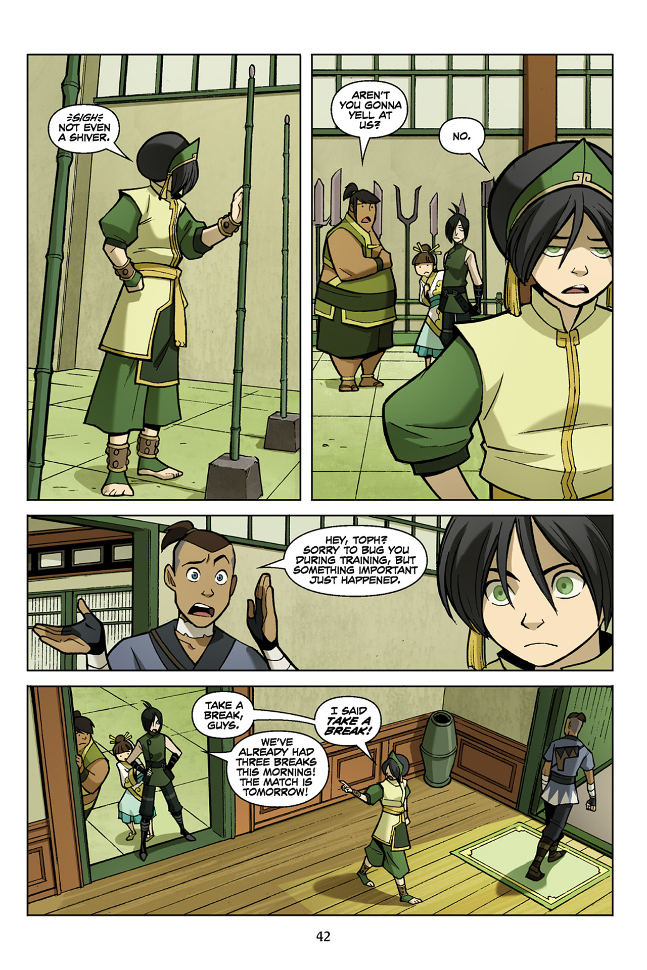 Read online Nickelodeon Avatar: The Last Airbender - The Promise comic -  Issue # Part 2 - 43
