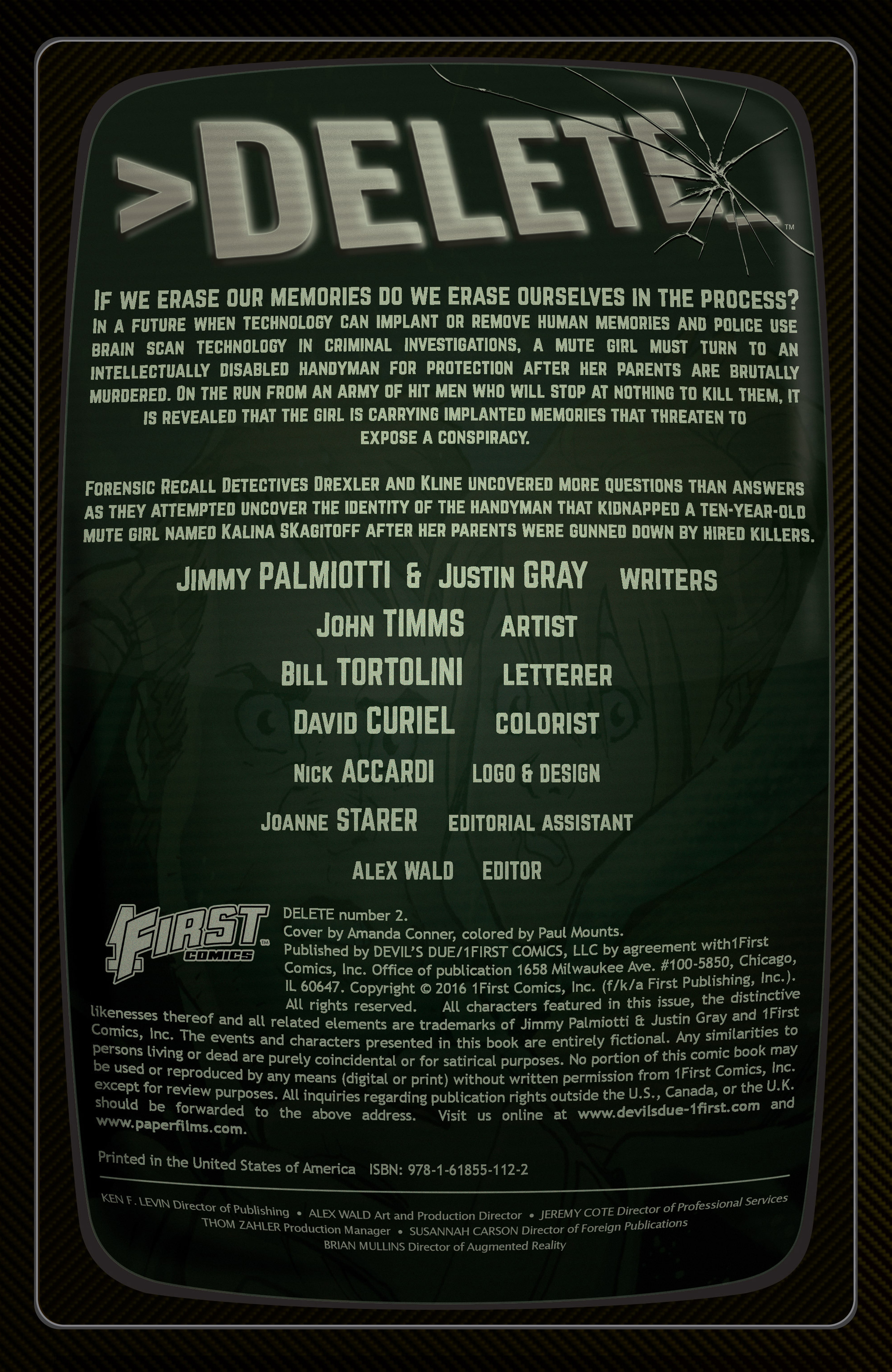 Read online Delete (2016) comic -  Issue #2 - 2