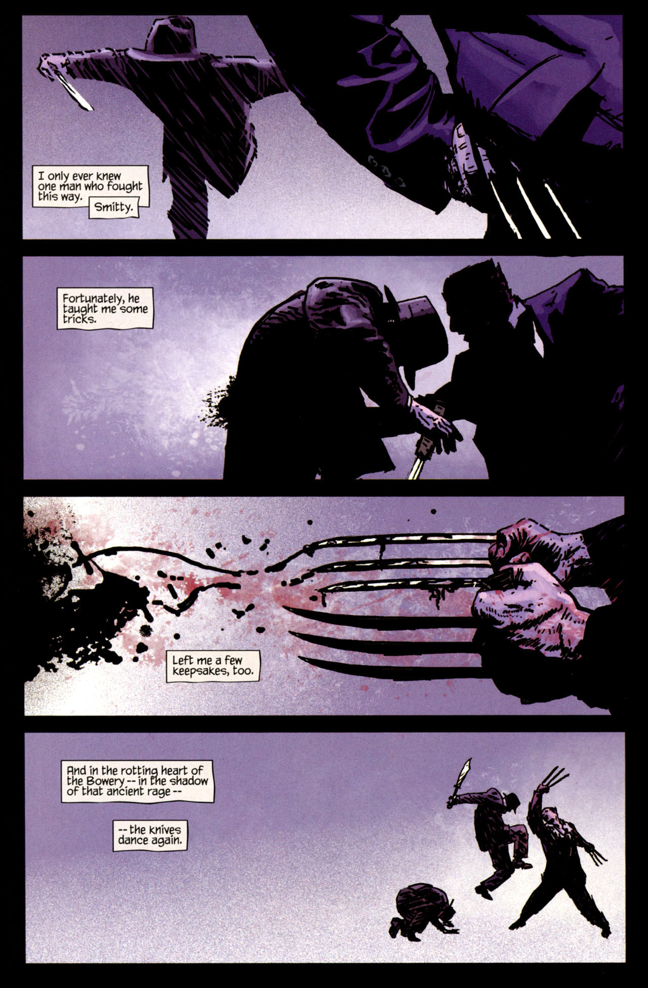Read online Wolverine Noir comic -  Issue #1 - 22