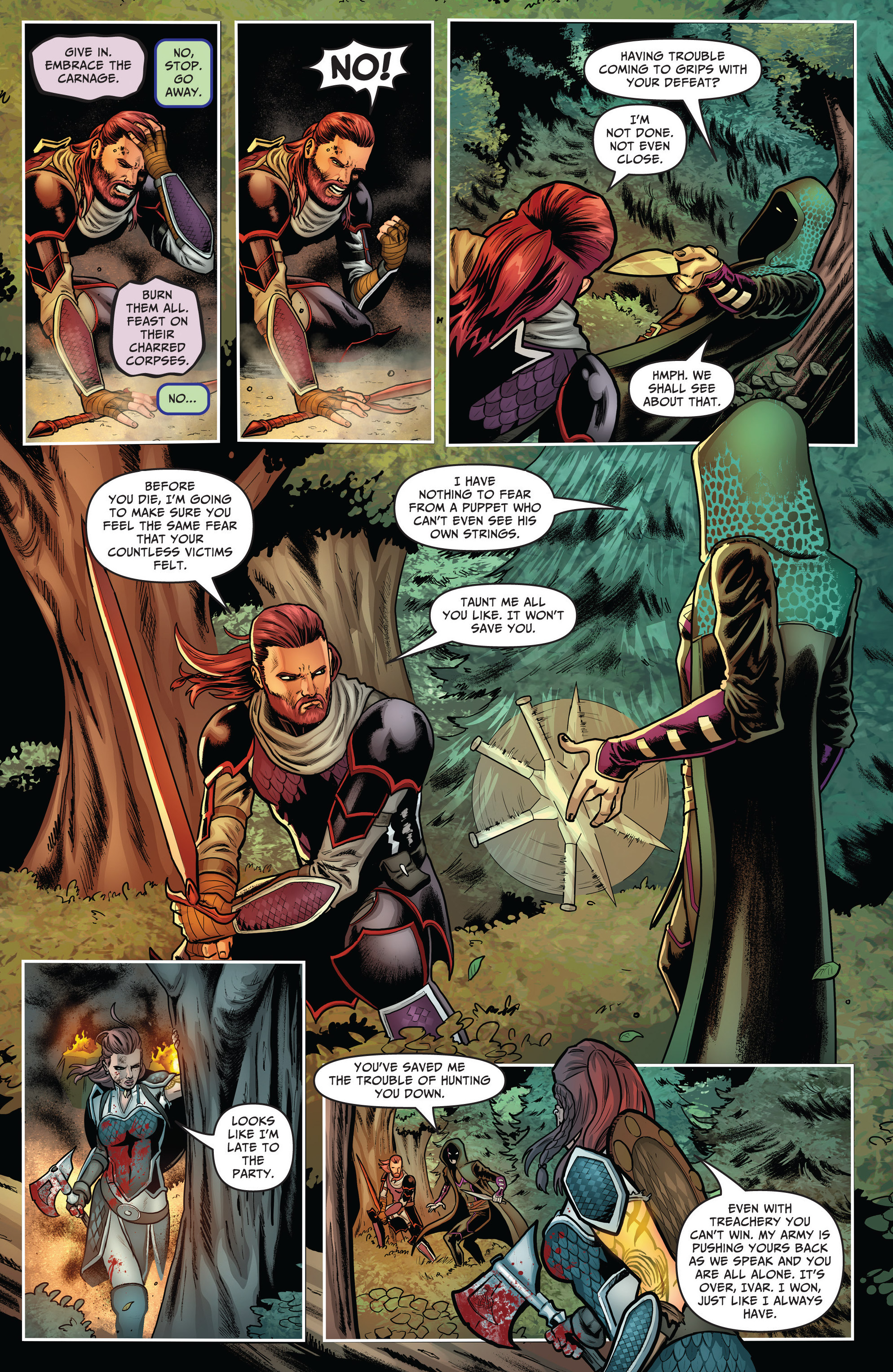 Read online Dragonsblood comic -  Issue #4 - 10