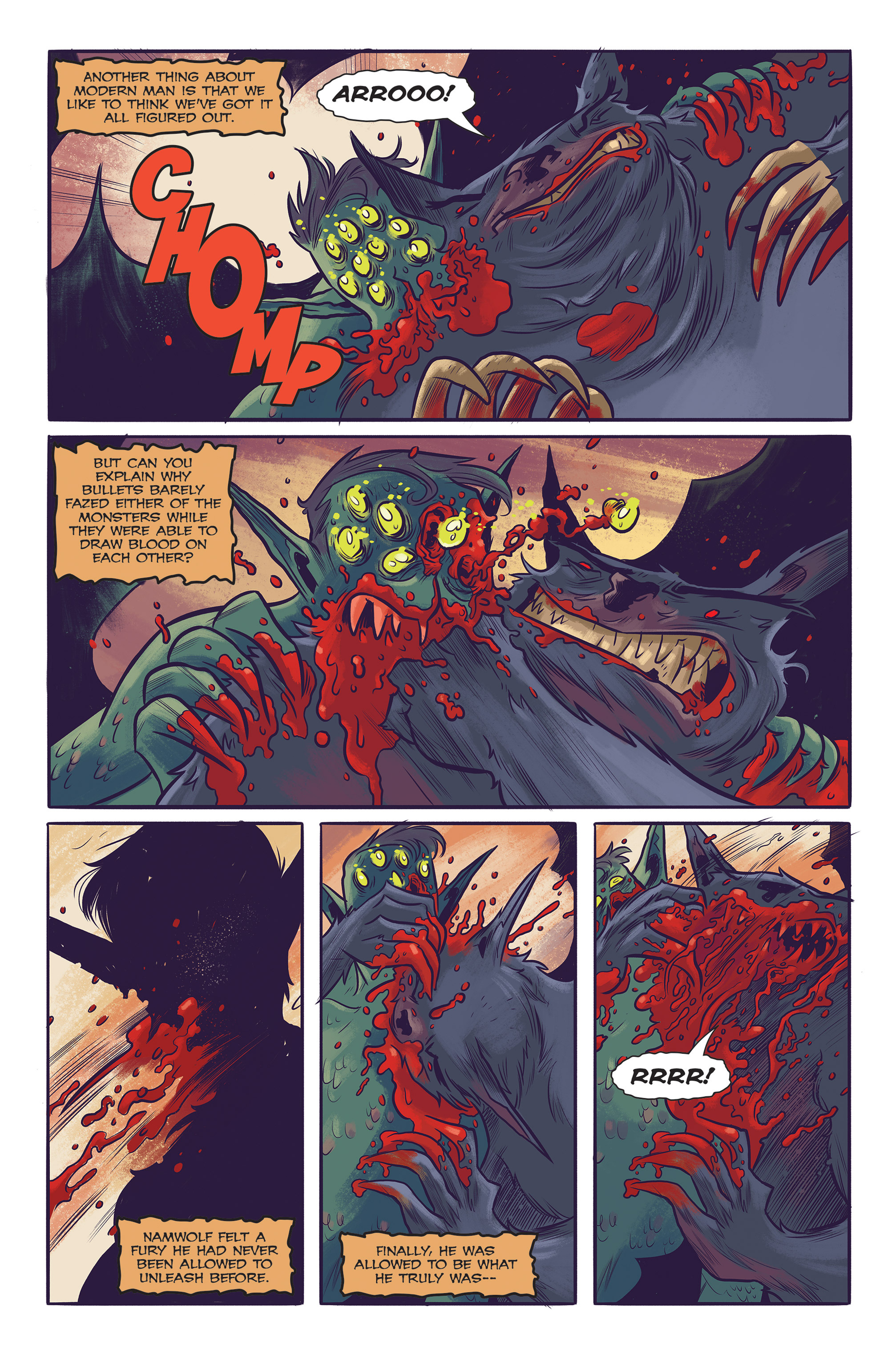 Read online 'Namwolf comic -  Issue #2 - 21