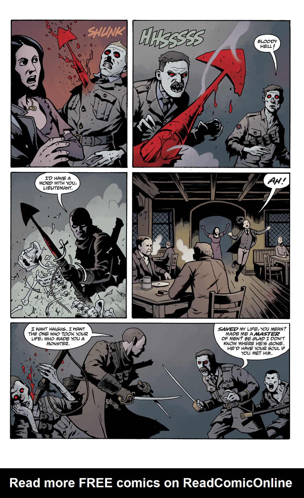 Read online Baltimore: The Widow and the Tank comic -  Issue # Full - 10