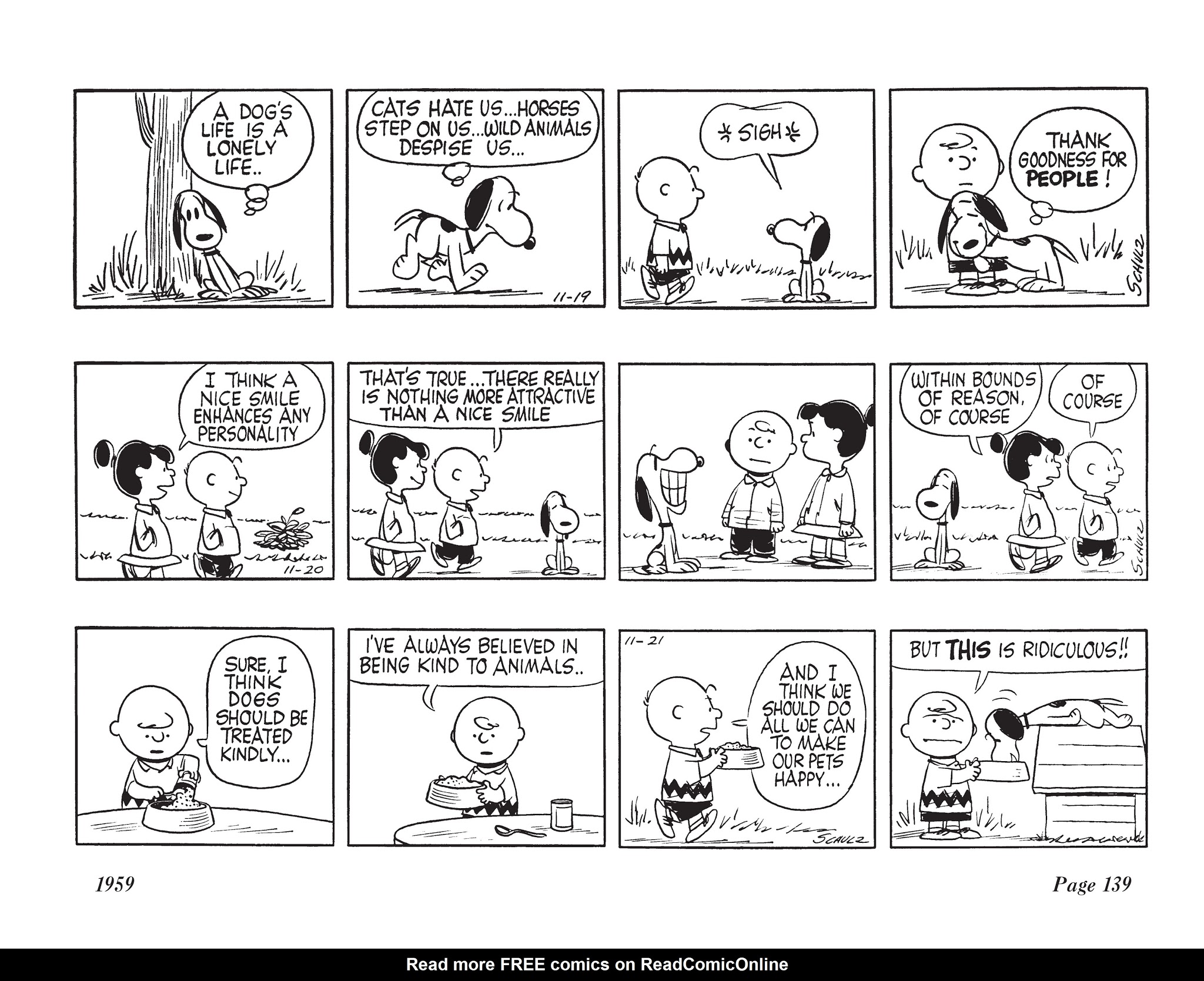 Read online The Complete Peanuts comic -  Issue # TPB 5 - 155