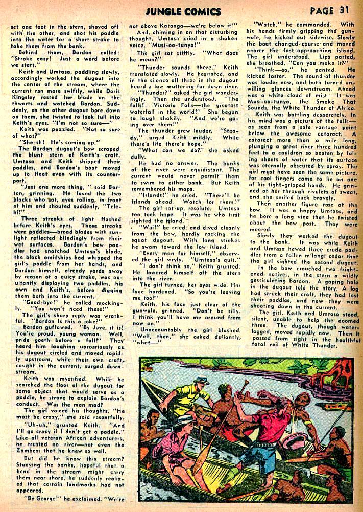 Read online Jungle Comics comic -  Issue #22 - 33