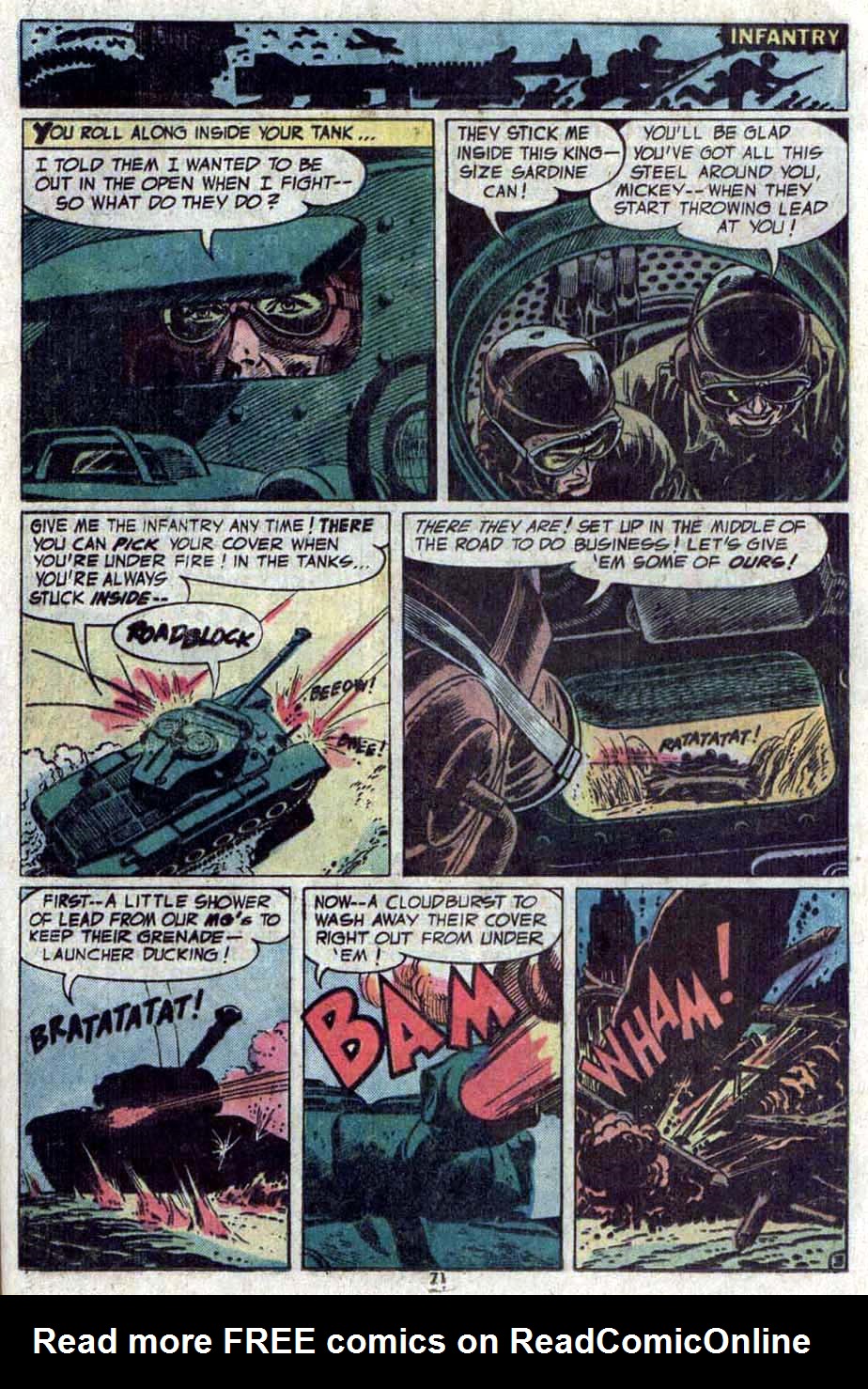 Read online Our Army at War (1952) comic -  Issue #275 - 69