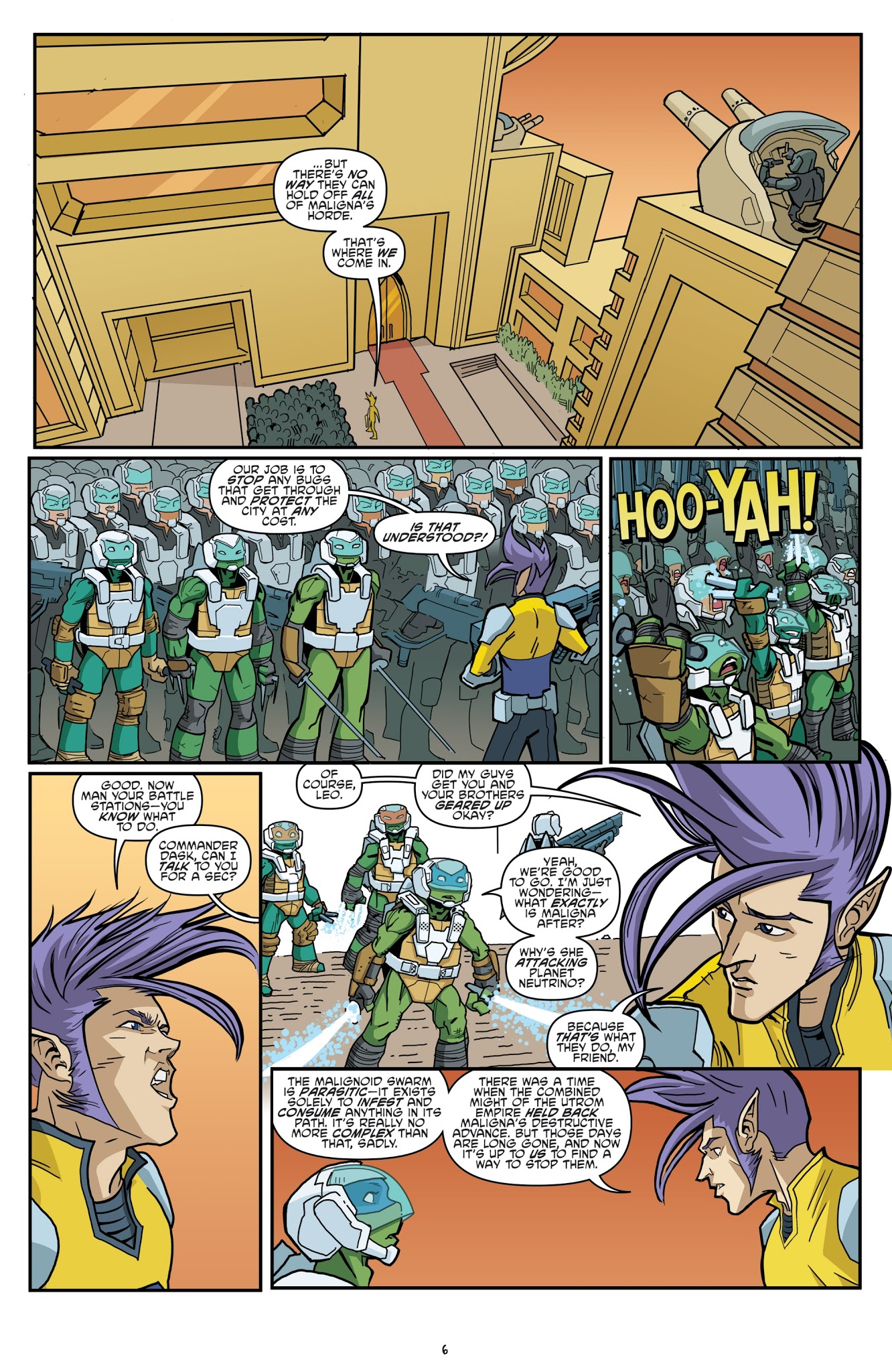 Read online Teenage Mutant Ninja Turtles (2011) comic -  Issue #75 - 7